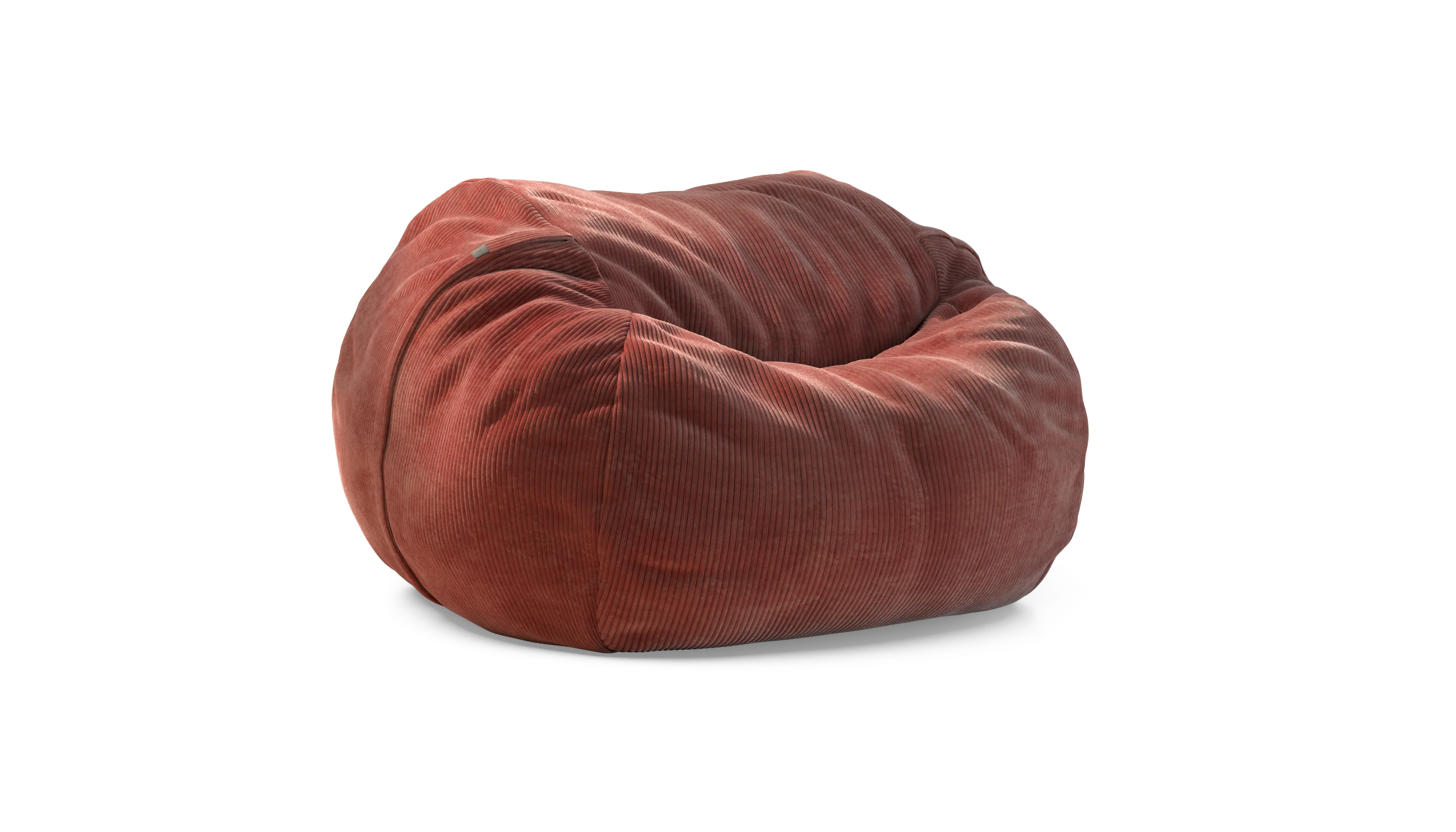 vetsak | Beanbag Large - Cord Velour - Brick