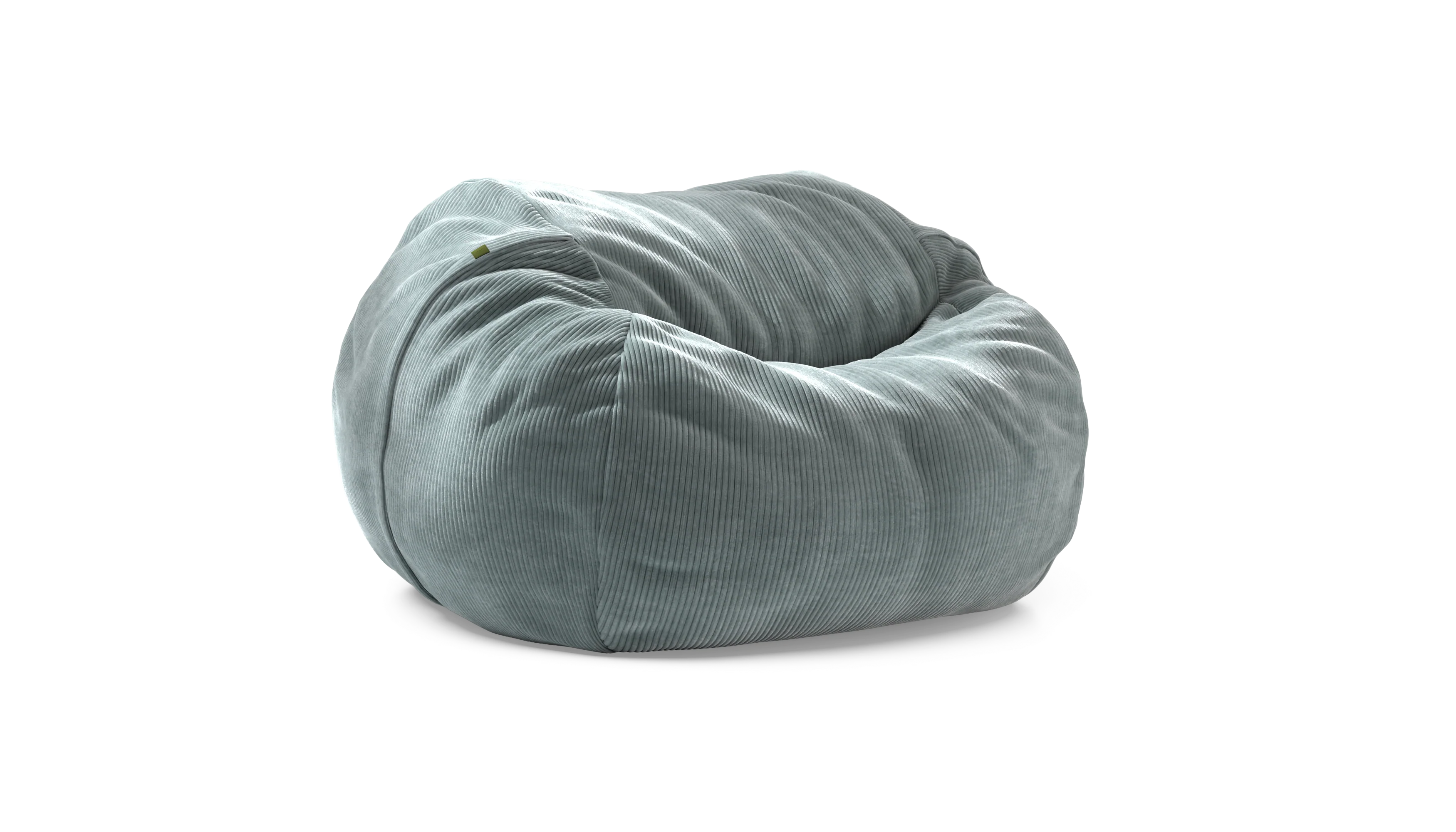 vetsak | Beanbag Large - Cord Velour - Mint