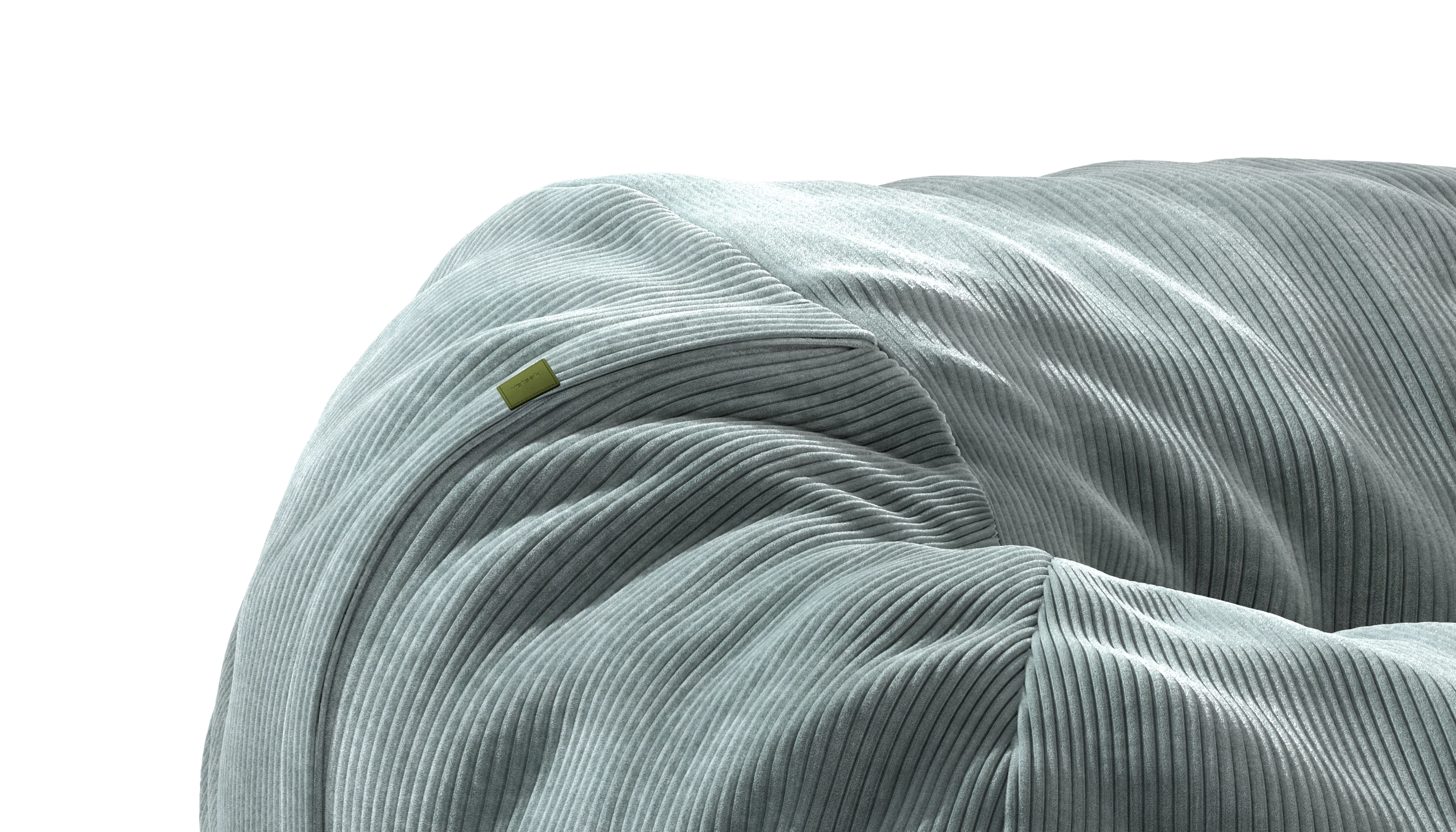 vetsak | Beanbag Medium - Cord Velour - Mint - Image 3