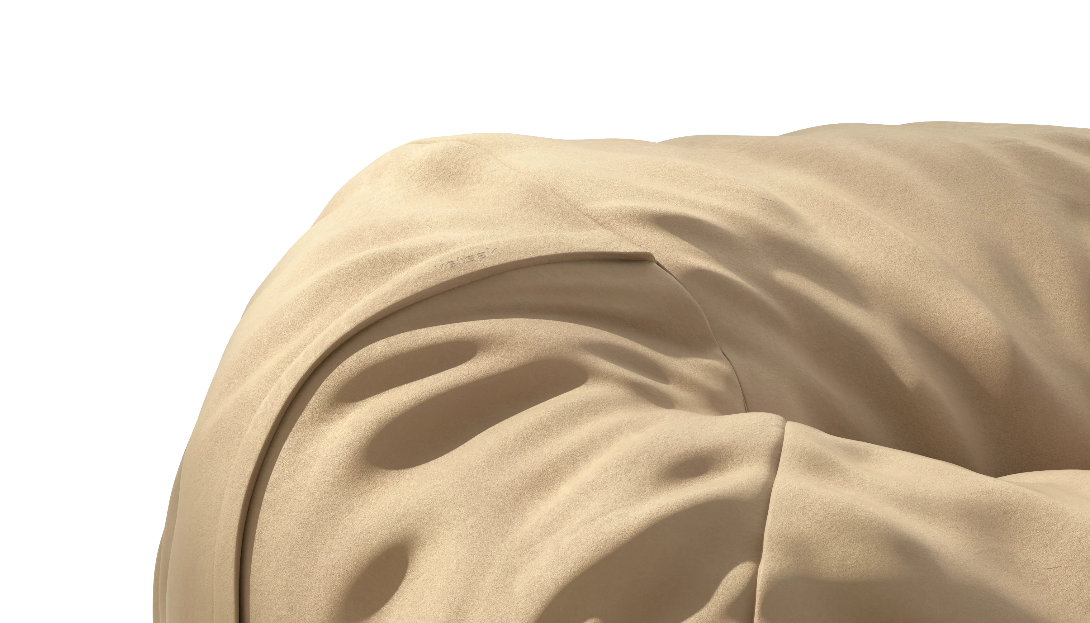 vetsak | Beanbag Medium - Leather - Beige - Image 3