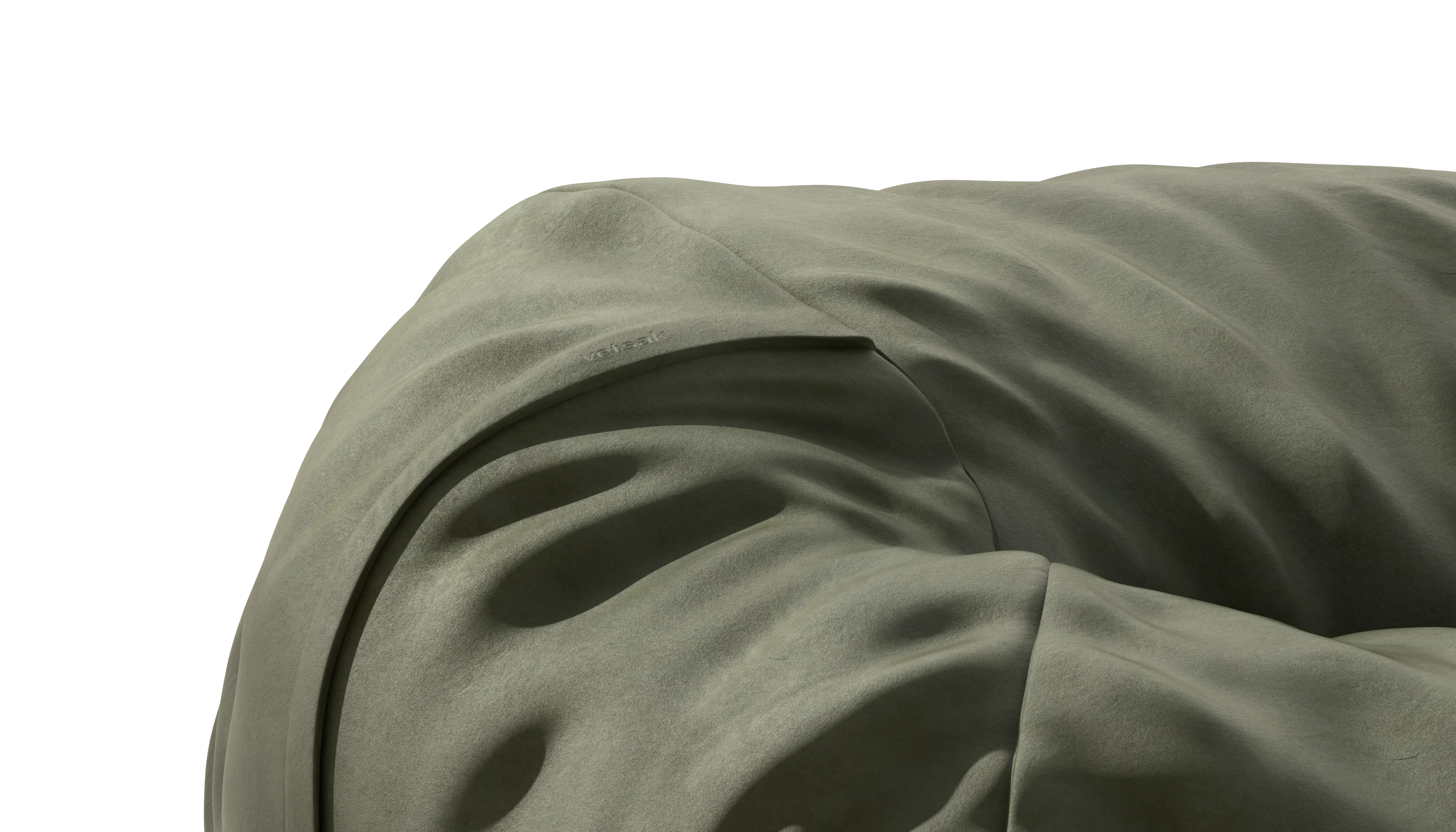 vetsak | Beanbag Medium - Leather - Olive - Image 3