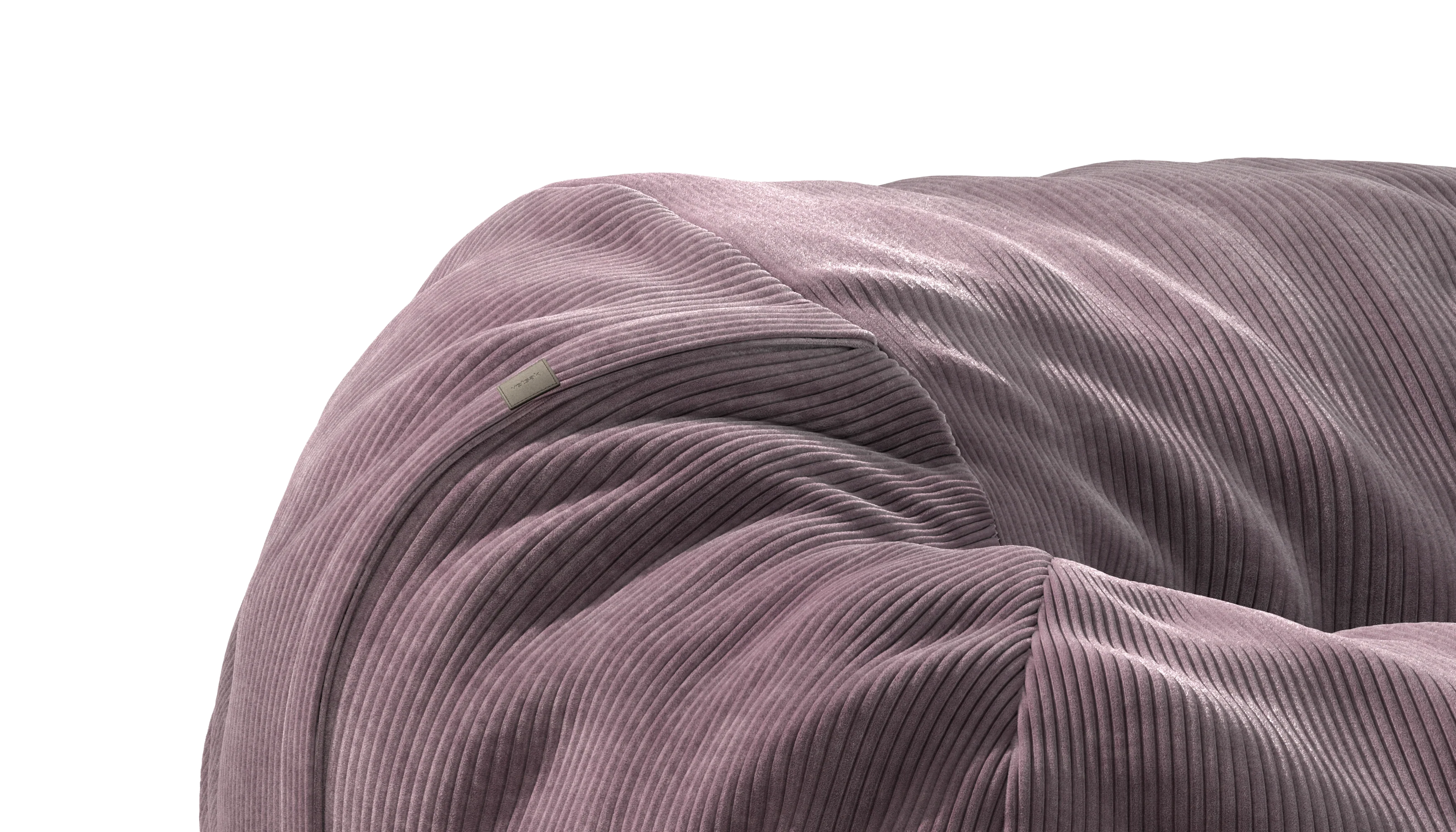 vetsak | Cover Beanbag Large - Cord Velour - Blossom - Image 3