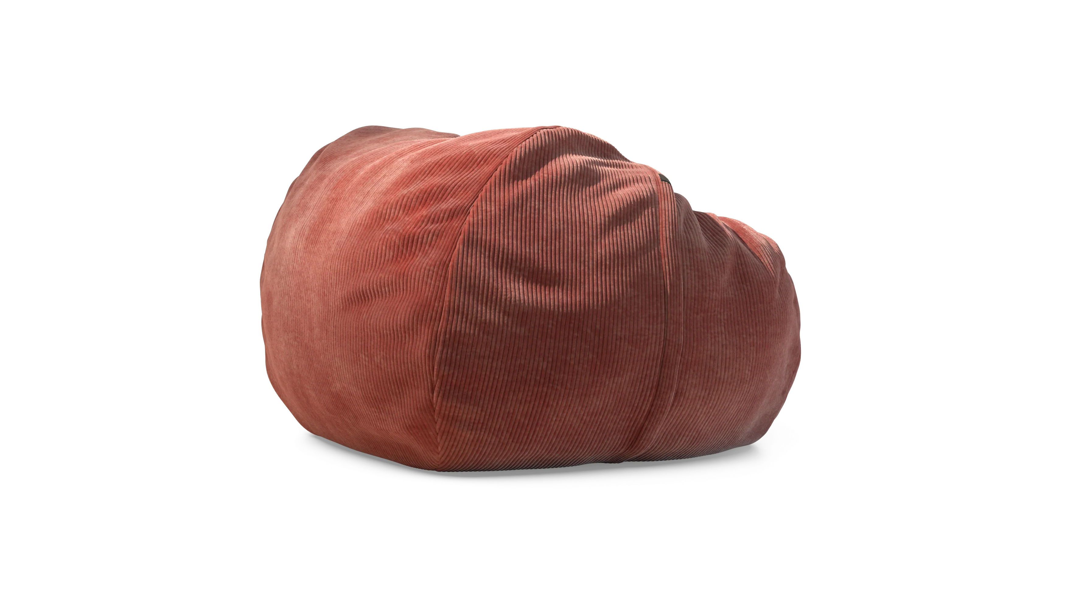 vetsak | Cover Beanbag Large - Cord Velour - Brick - Image 2