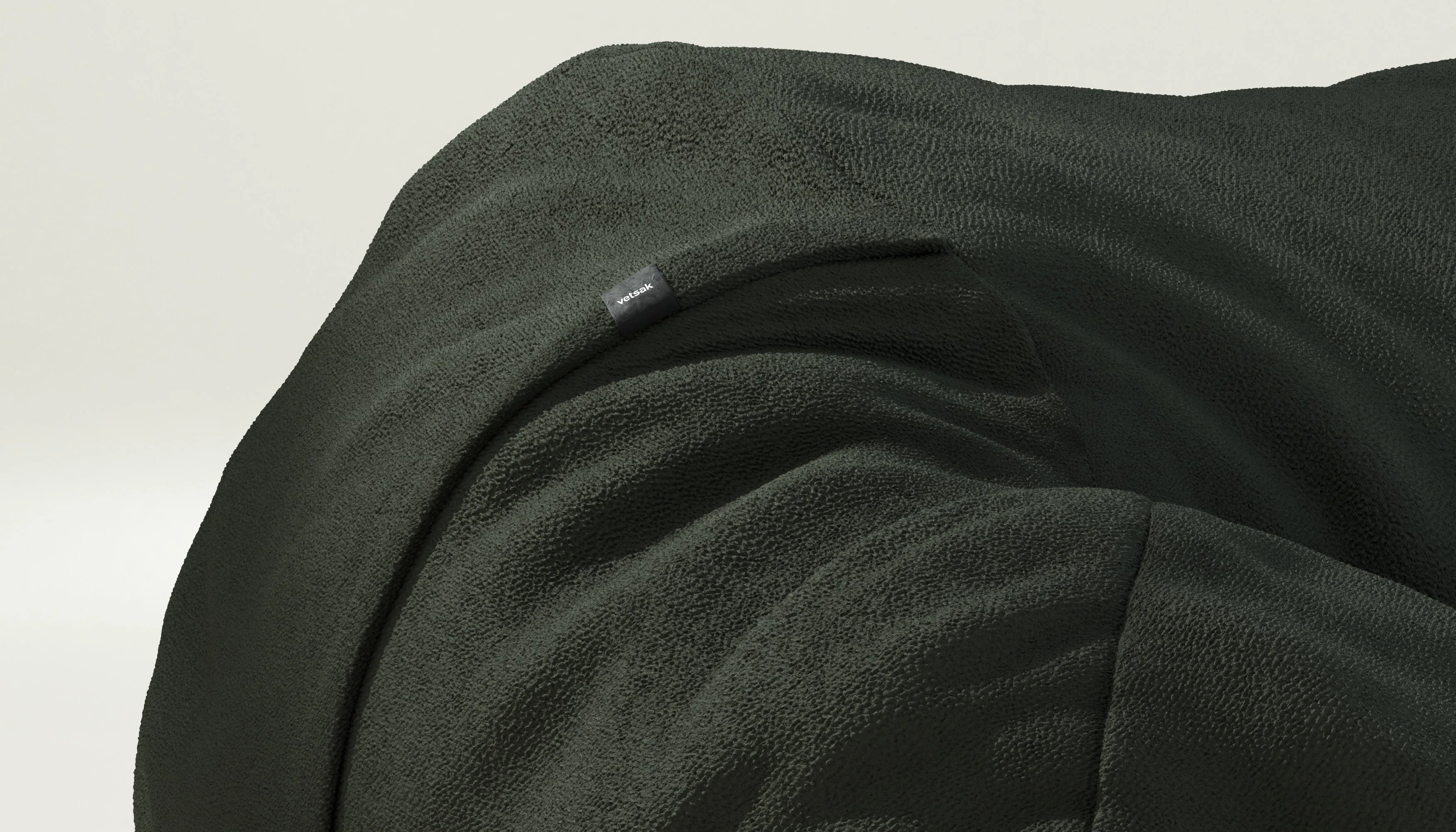 vetsak | Cover Beanbag Large - Loop Loop - Mousse - Image 3