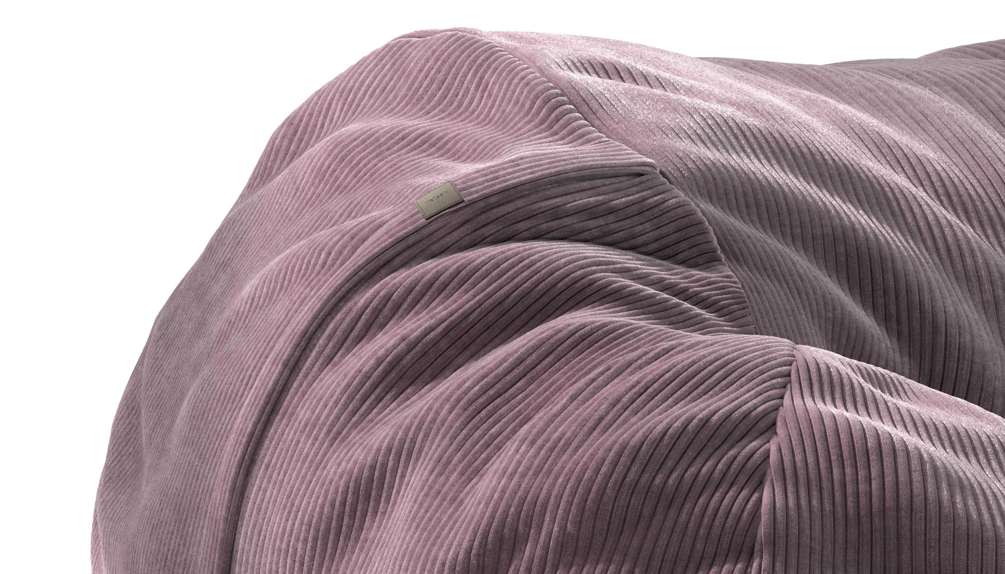 vetsak | Cover Beanbag Medium - Cord Velour - Blossom - Image 3