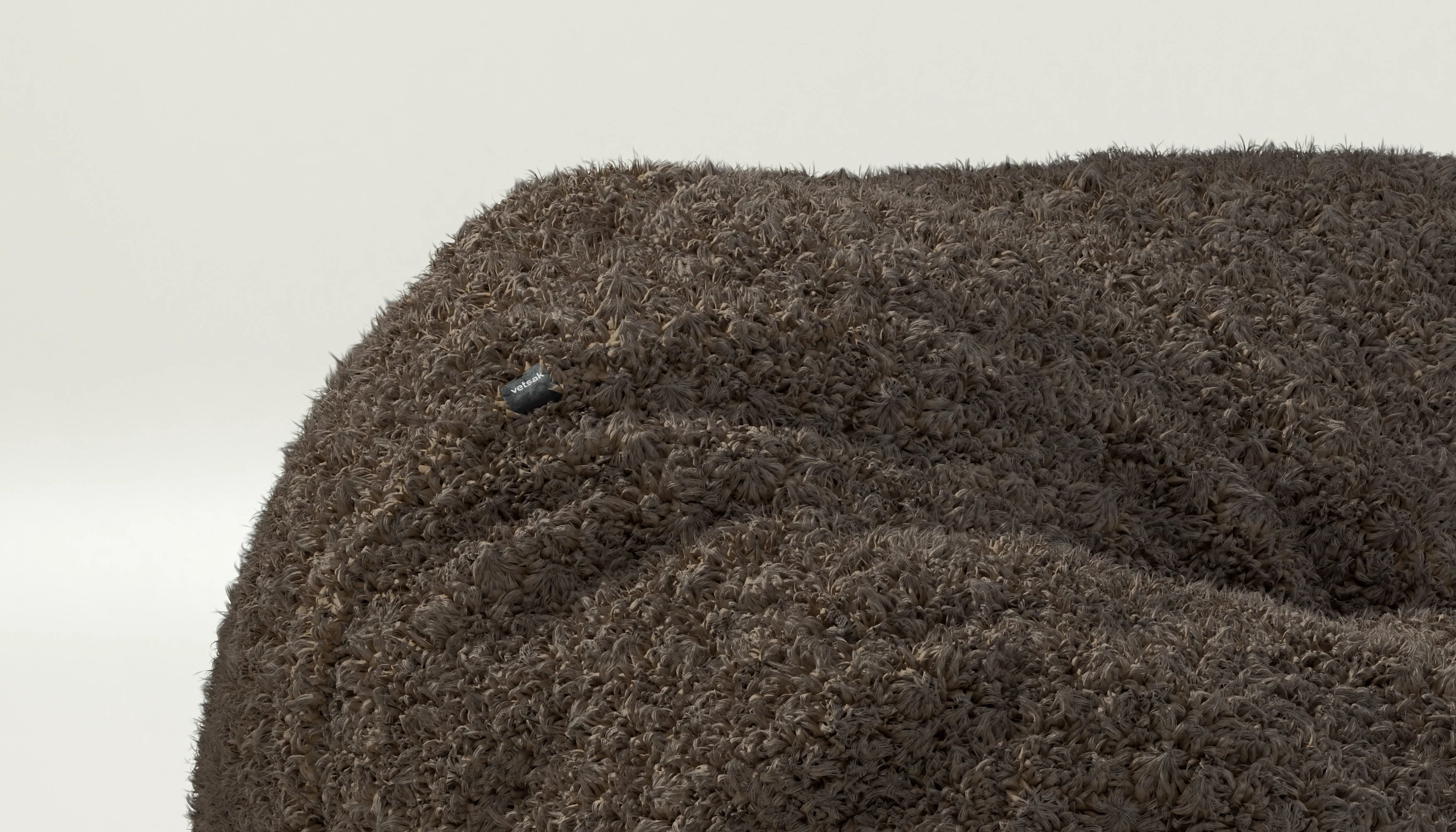 vetsak | Cover Beanbag Medium - Doodle - Cacao - Image 3