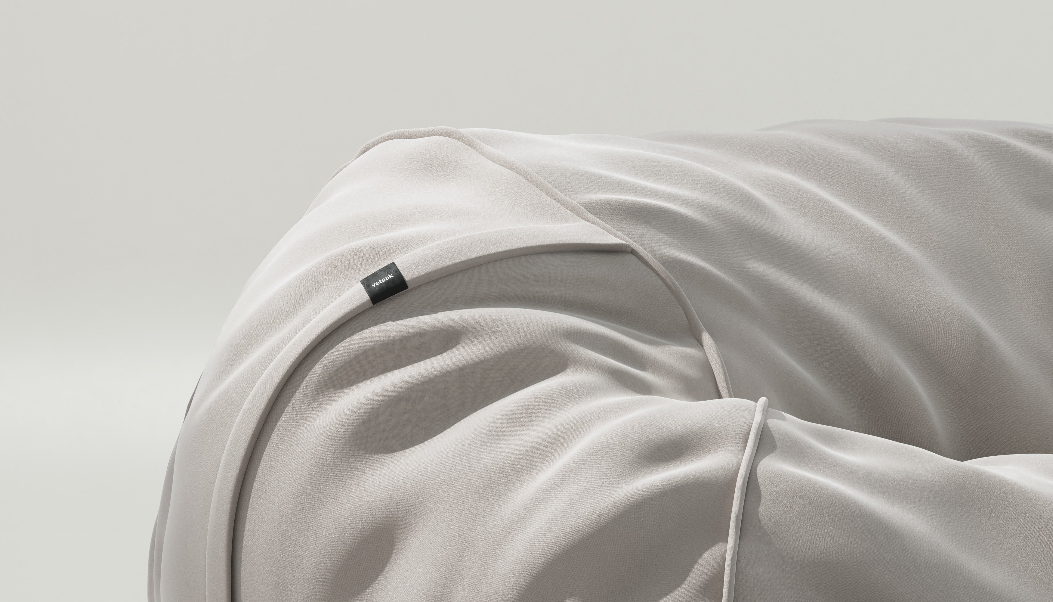 vetsak | Cover Beanbag Medium - Suave - Clay - Image 3