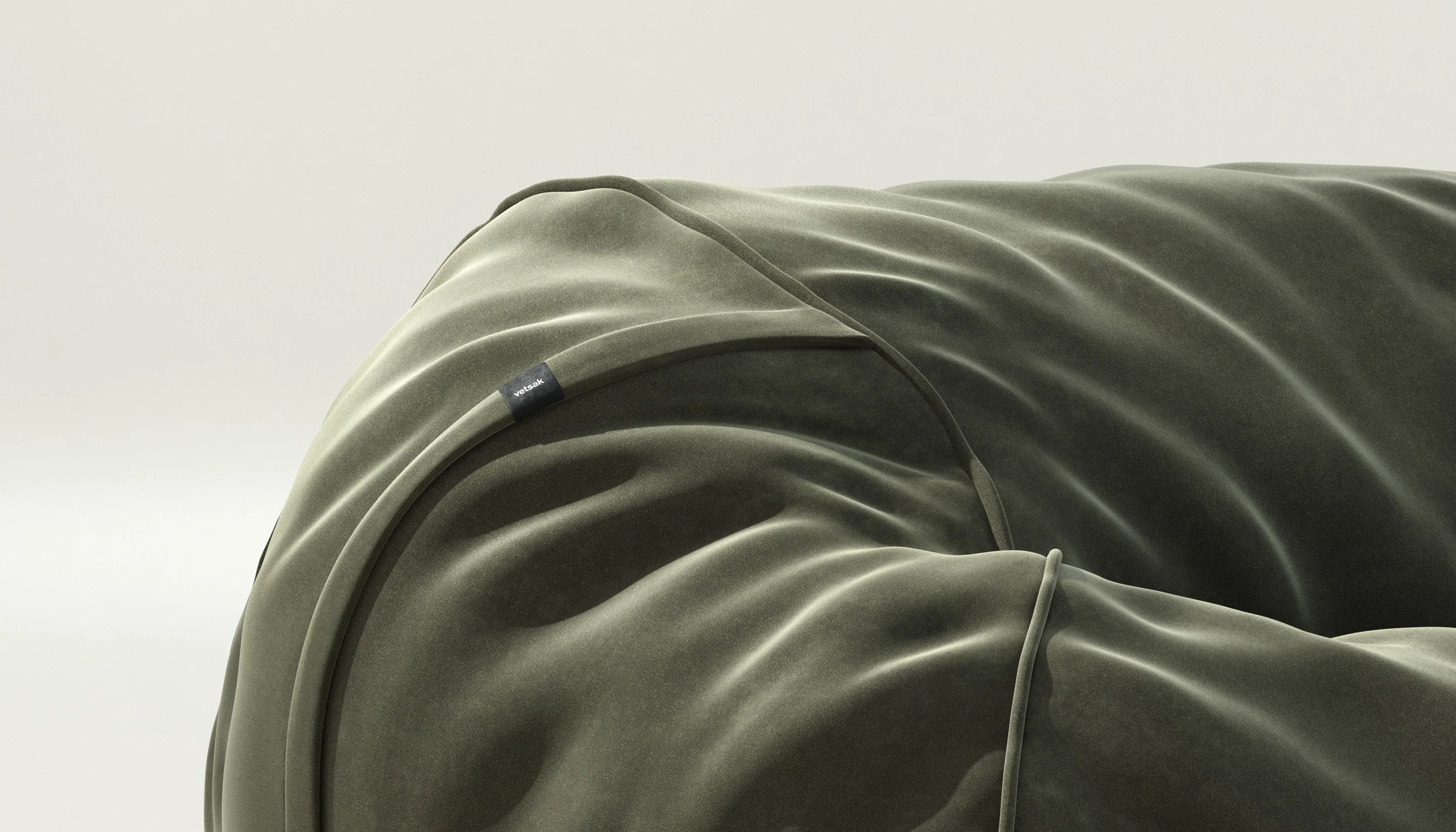 vetsak | Cover Beanbag Medium - Suave - Pine - Image 3