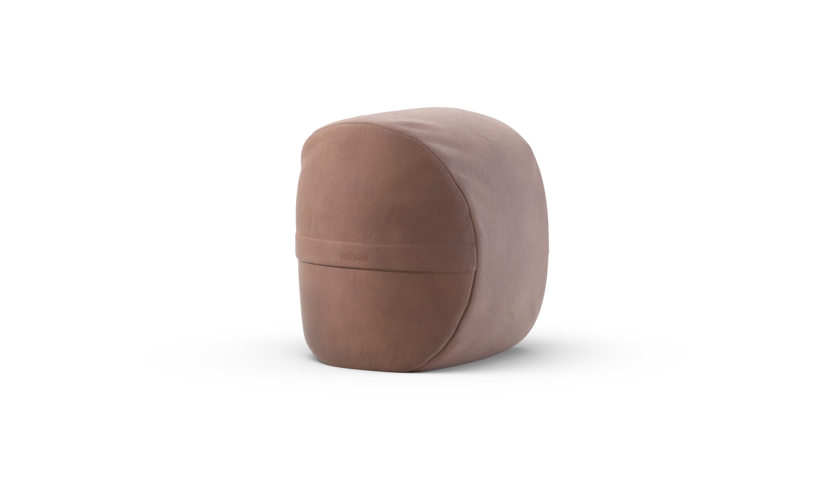 vetsak | Footsak - Leather - Stone - Image 2