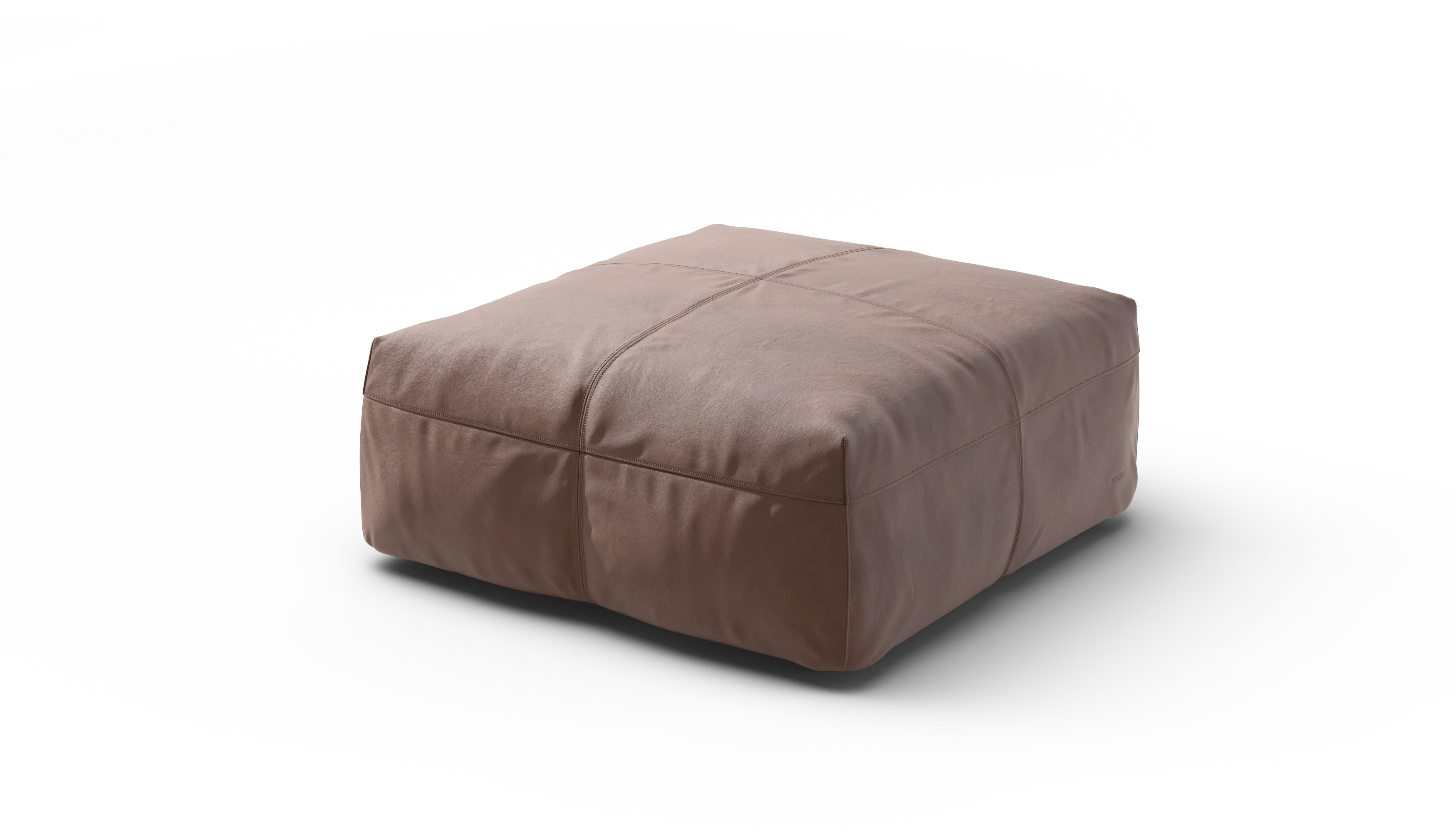 vetsak | Sofa Seat Medium - Leather - Stone