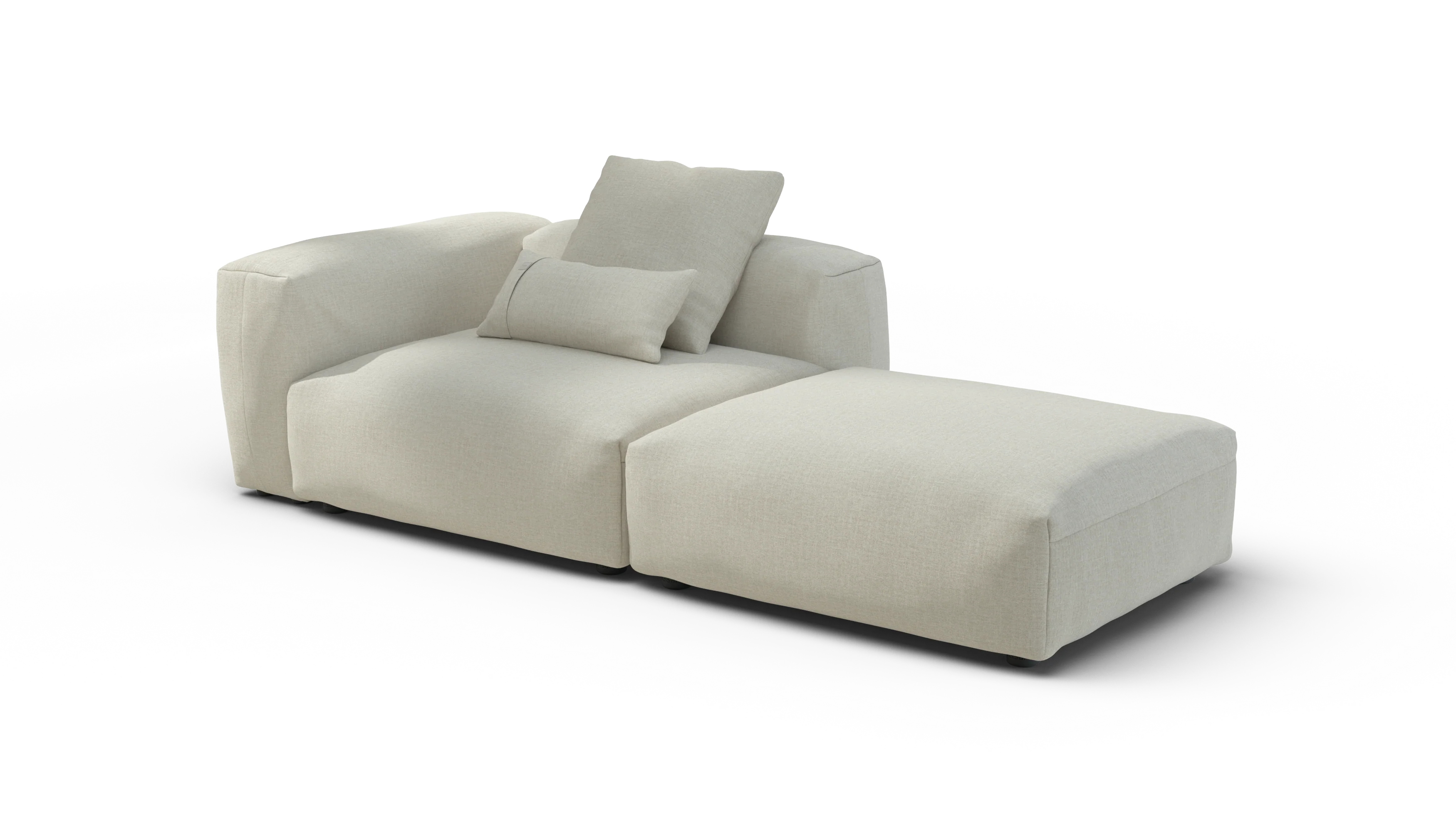 vetsak | Sofa Set 01 Large - Breeze - Ecru | Modular Sofa | 3.5 Seater - Image 4