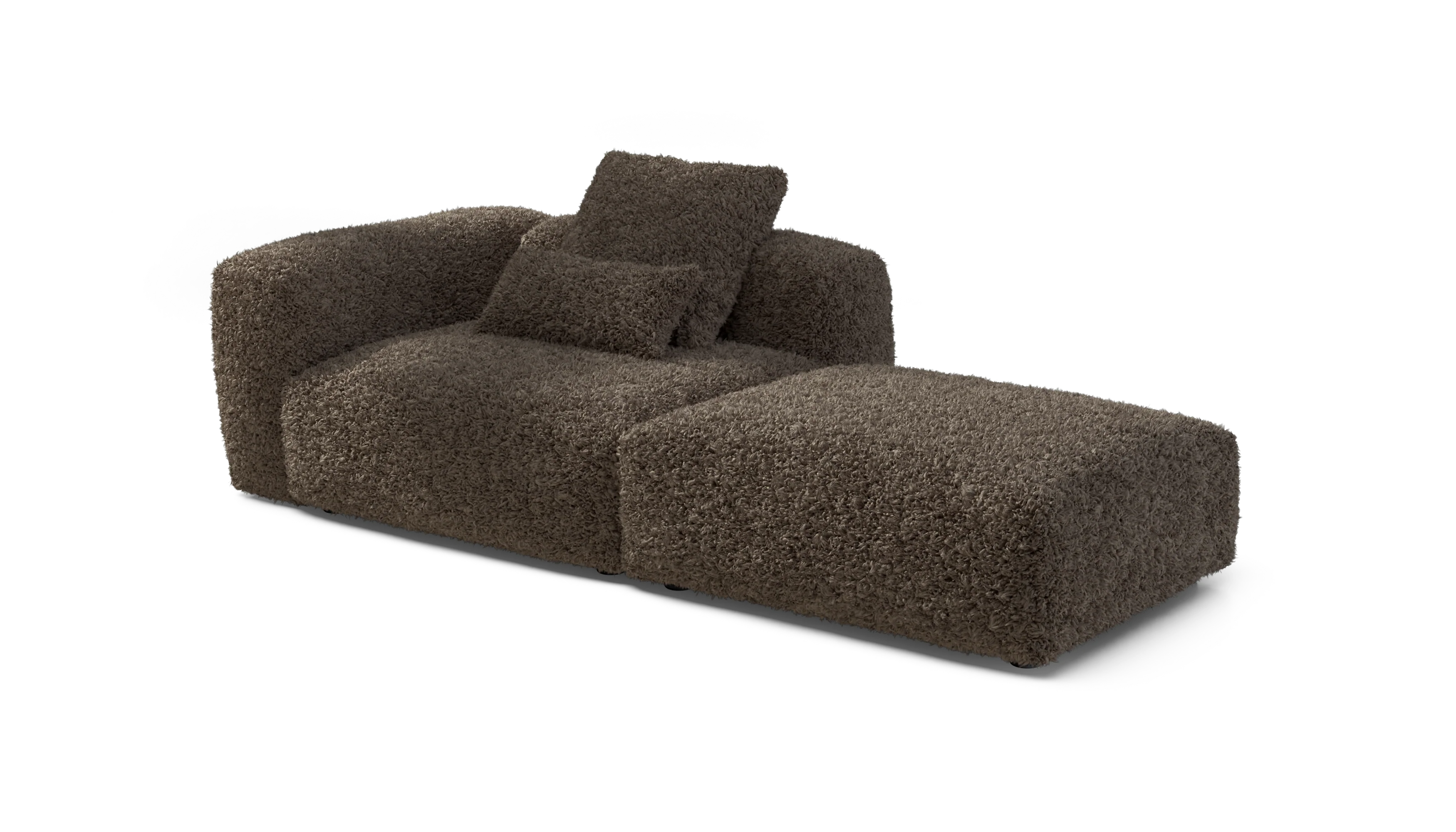 vetsak | Sofa Set 01 Large - Doodle - Cacao | Modular Sofa | 3.5 Seater - Image 4