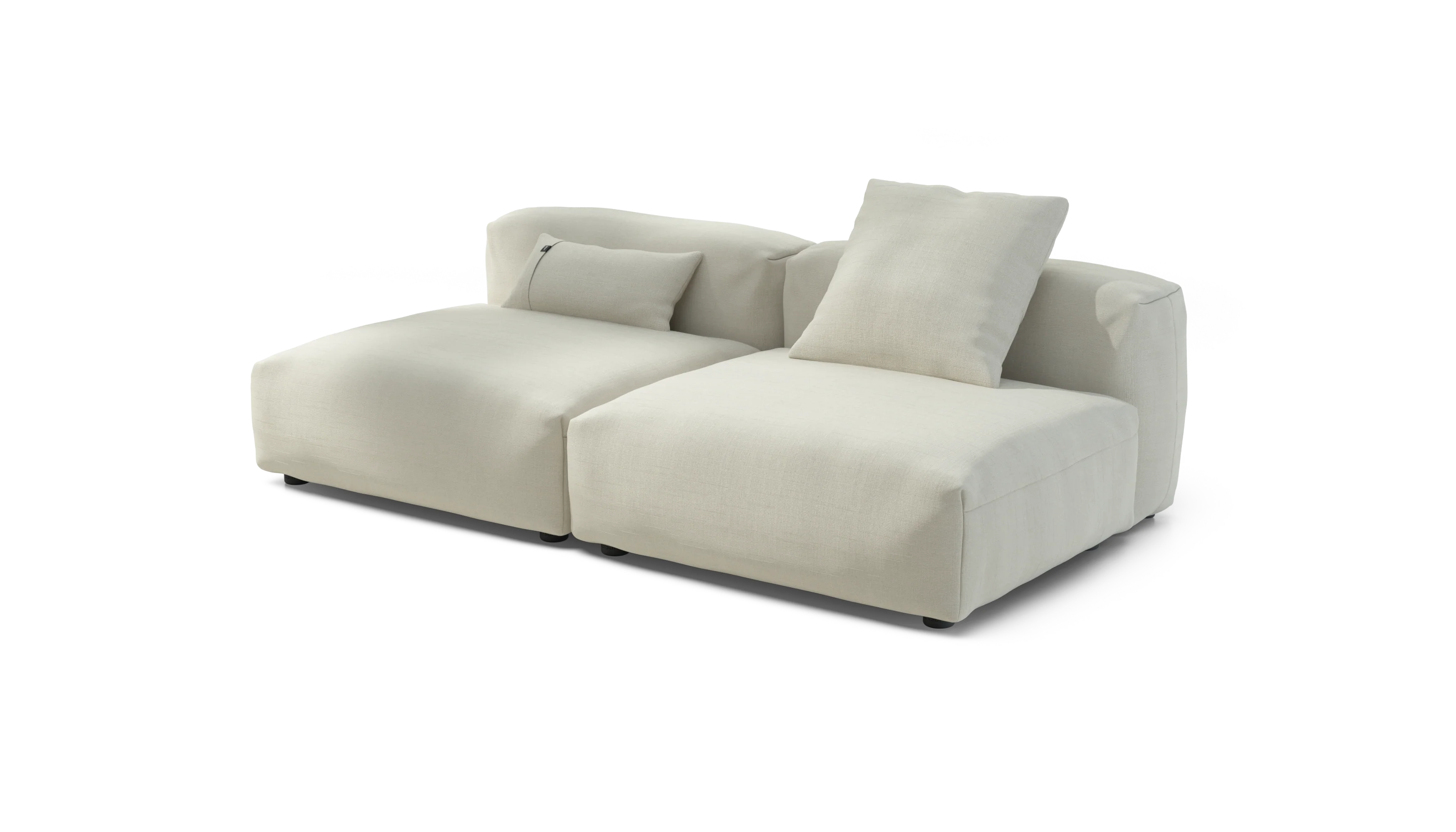 vetsak | Sofa Set 01 Large - Pique - Creme | Modular Sofa | 3.5 Seater - Image 3