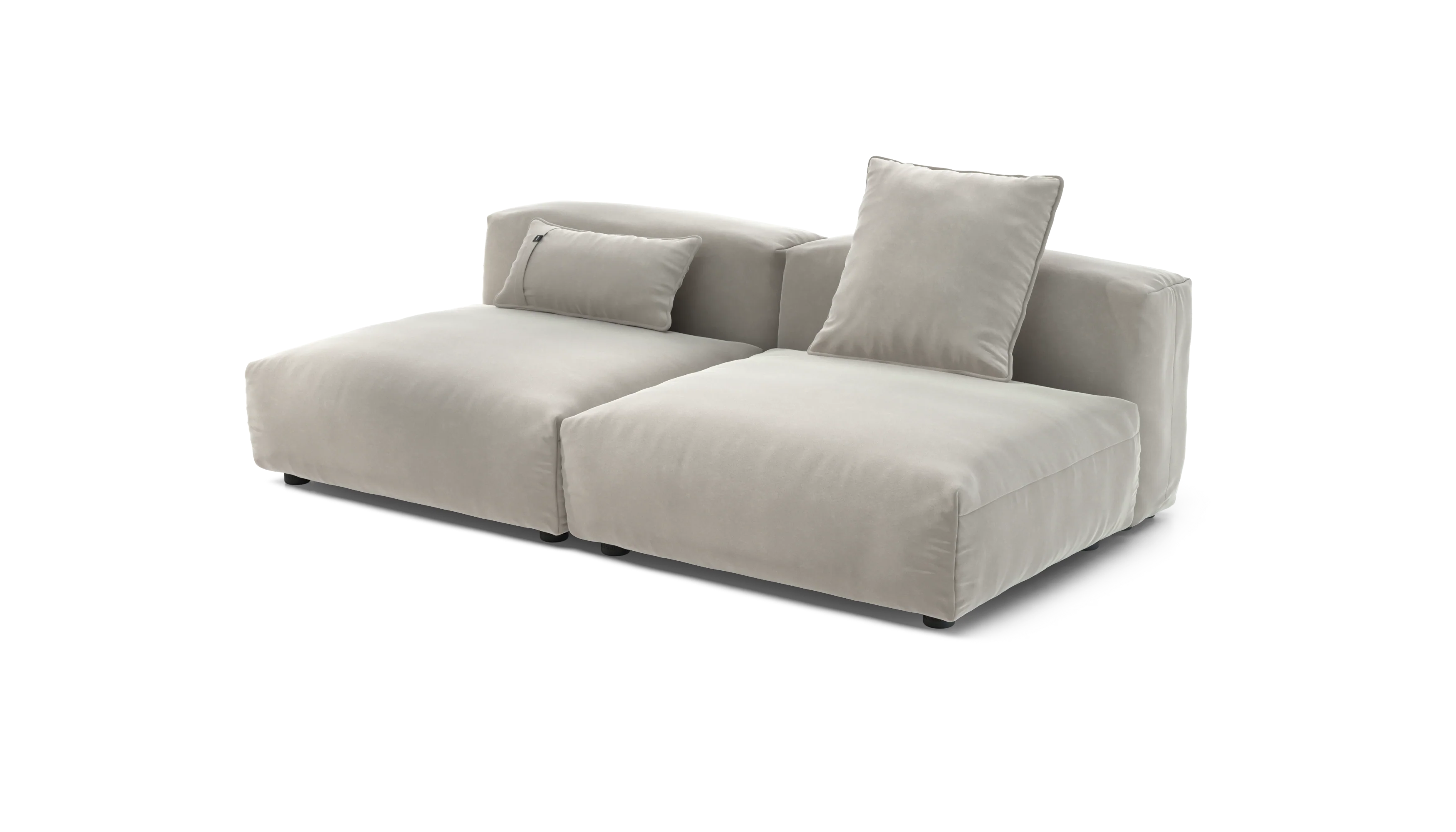 vetsak | Sofa Set 01 Large - Suave - Clay | Modular Sofa | 3.5 Seater - Image 3