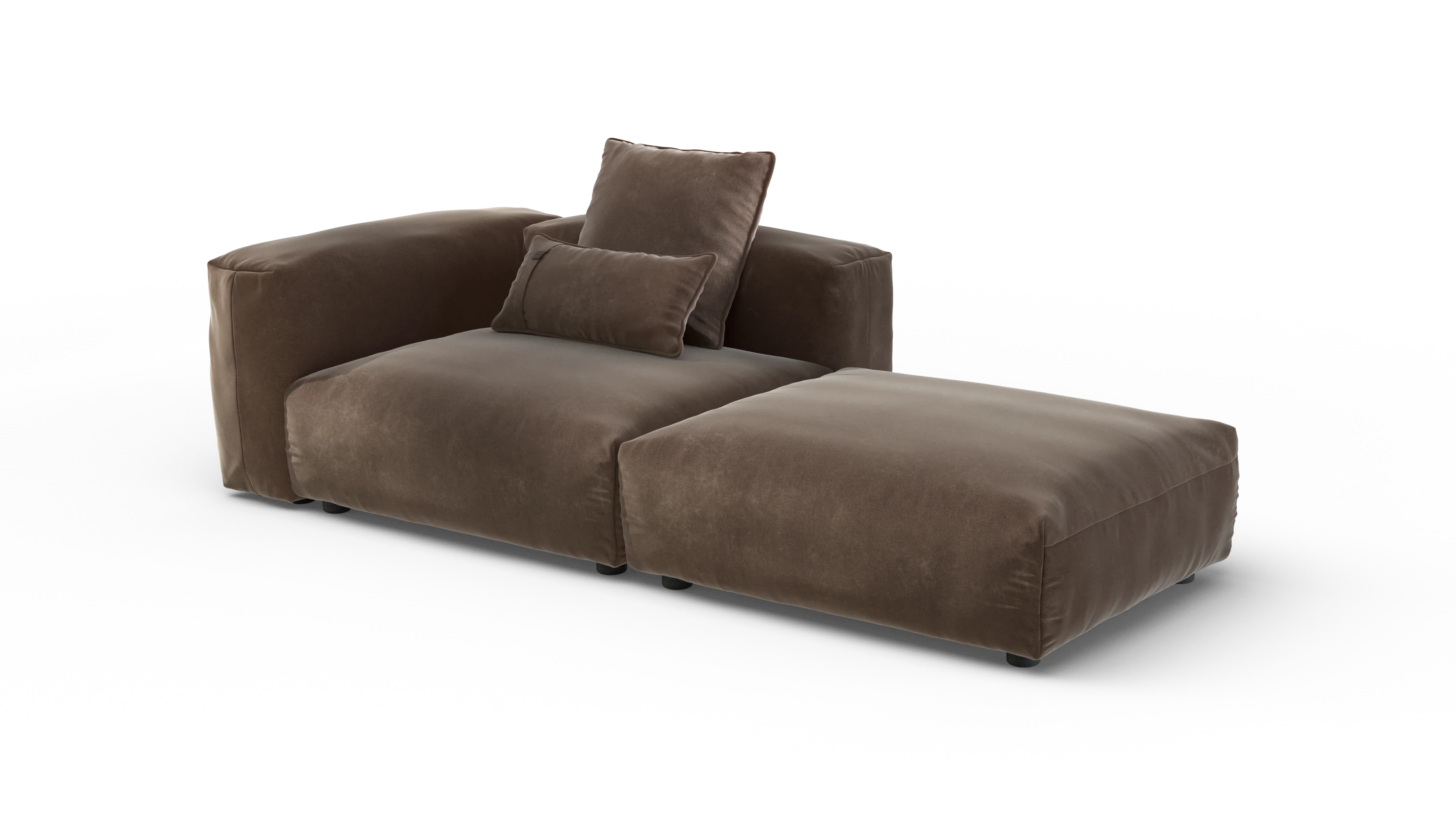 vetsak | Sofa Set 01 Large - Suave - Espresso | Modular Sofa | 3.5 Seater - Image 4