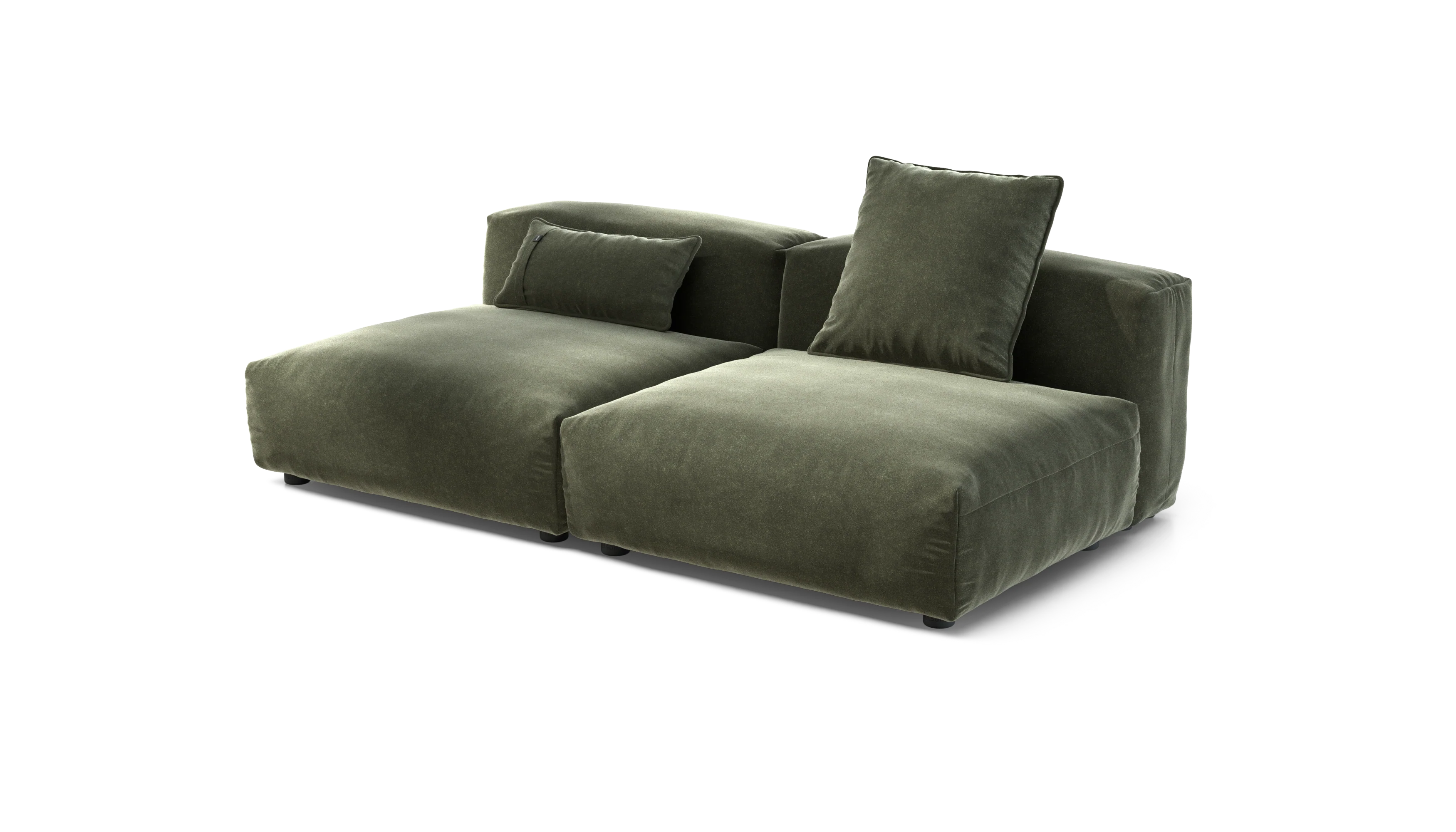 vetsak | Sofa Set 01 Large - Suave - Pine | Modular Sofa | 3.5 Seater - Image 3