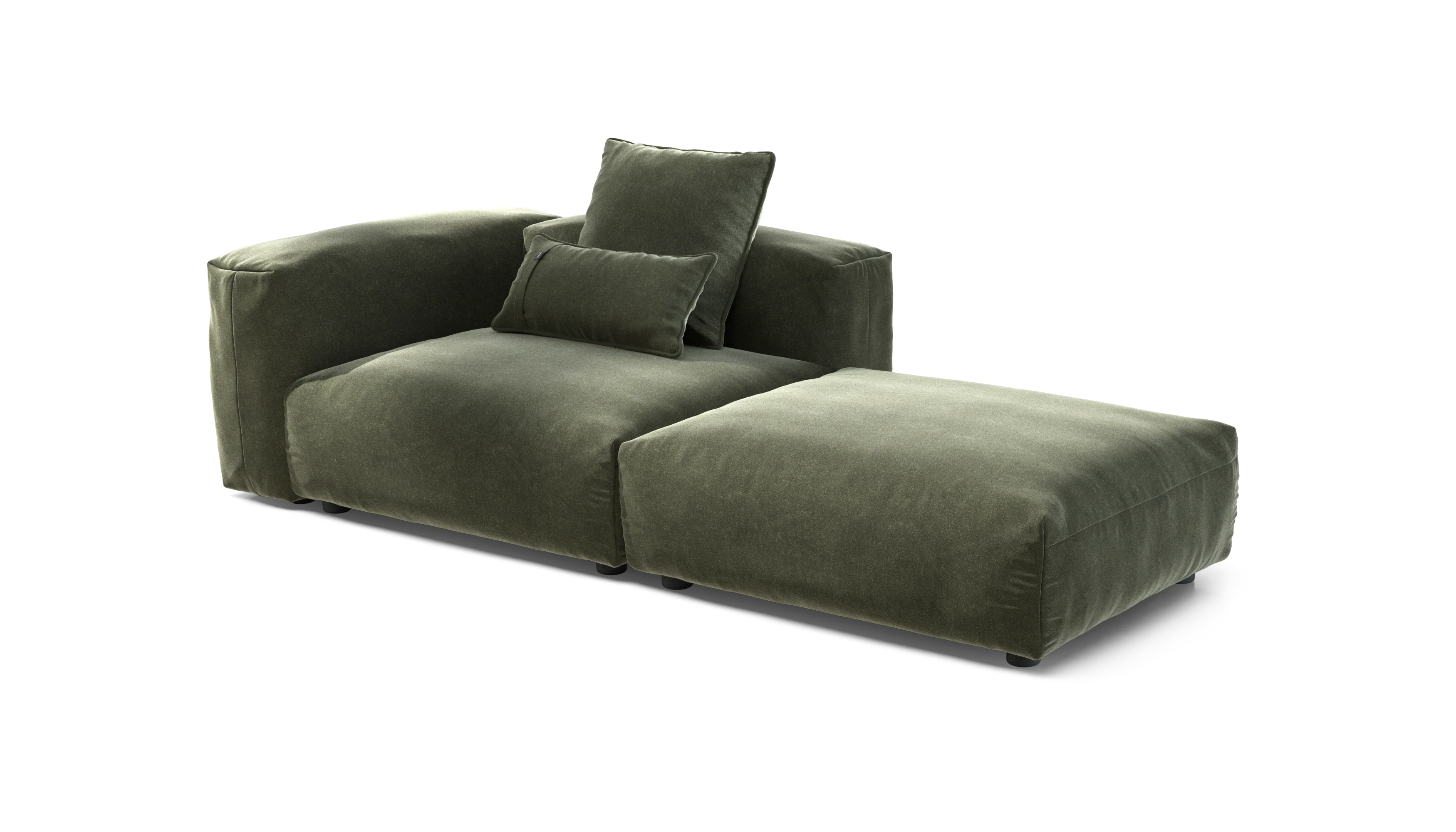 vetsak | Sofa Set 01 Large - Suave - Pine | Modular Sofa | 3.5 Seater - Image 4