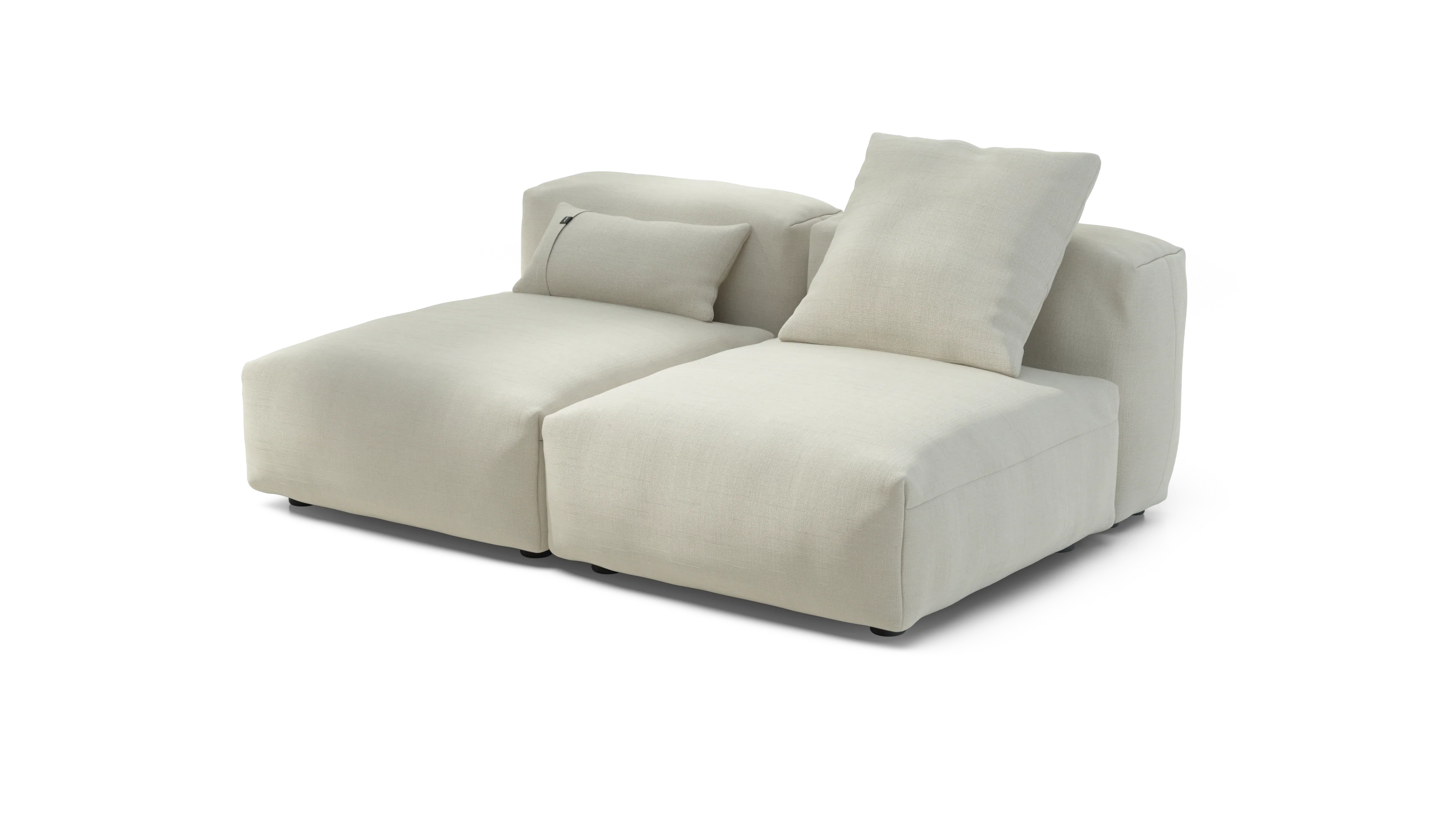 vetsak | Sofa Set 01 Medium - Pique - Creme | Modular Sofa | 2.5 Seater - Image 3