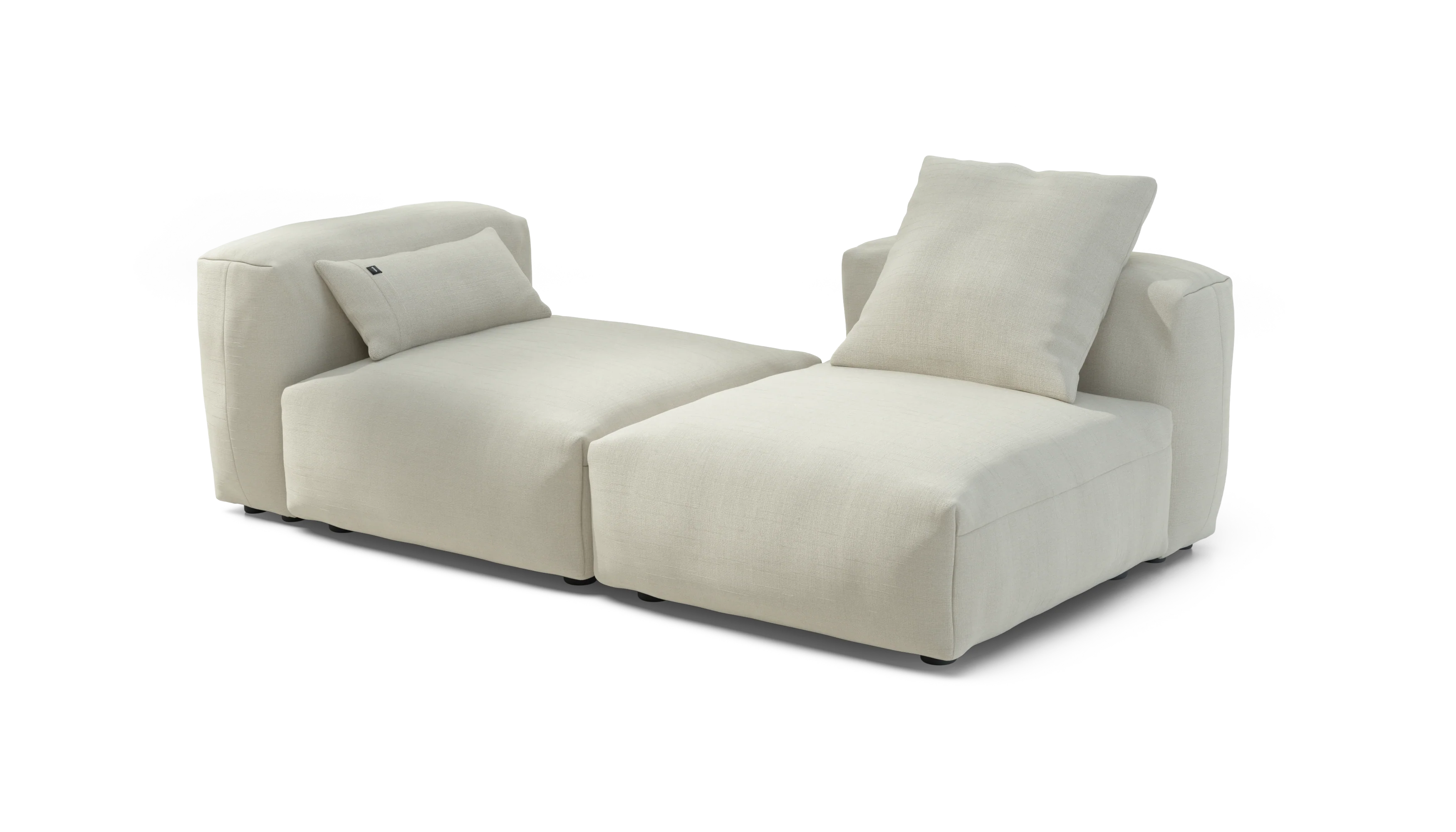 vetsak | Sofa Set 01 Medium - Pique - Creme | Modular Sofa | 2.5 Seater - Image 4