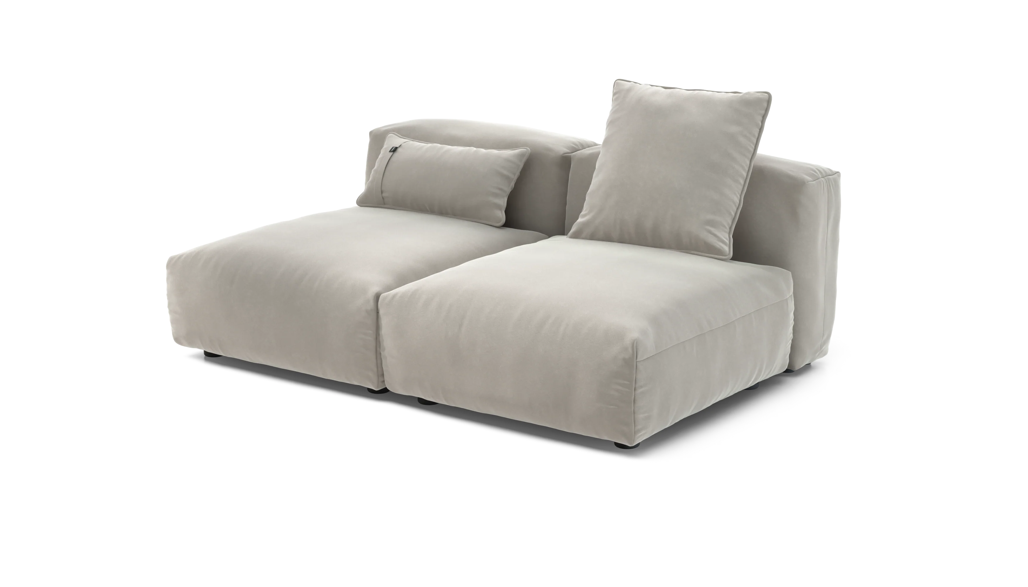 vetsak | Sofa Set 01 Medium - Suave - Clay | Modular Sofa | 2.5 Seater - Image 3