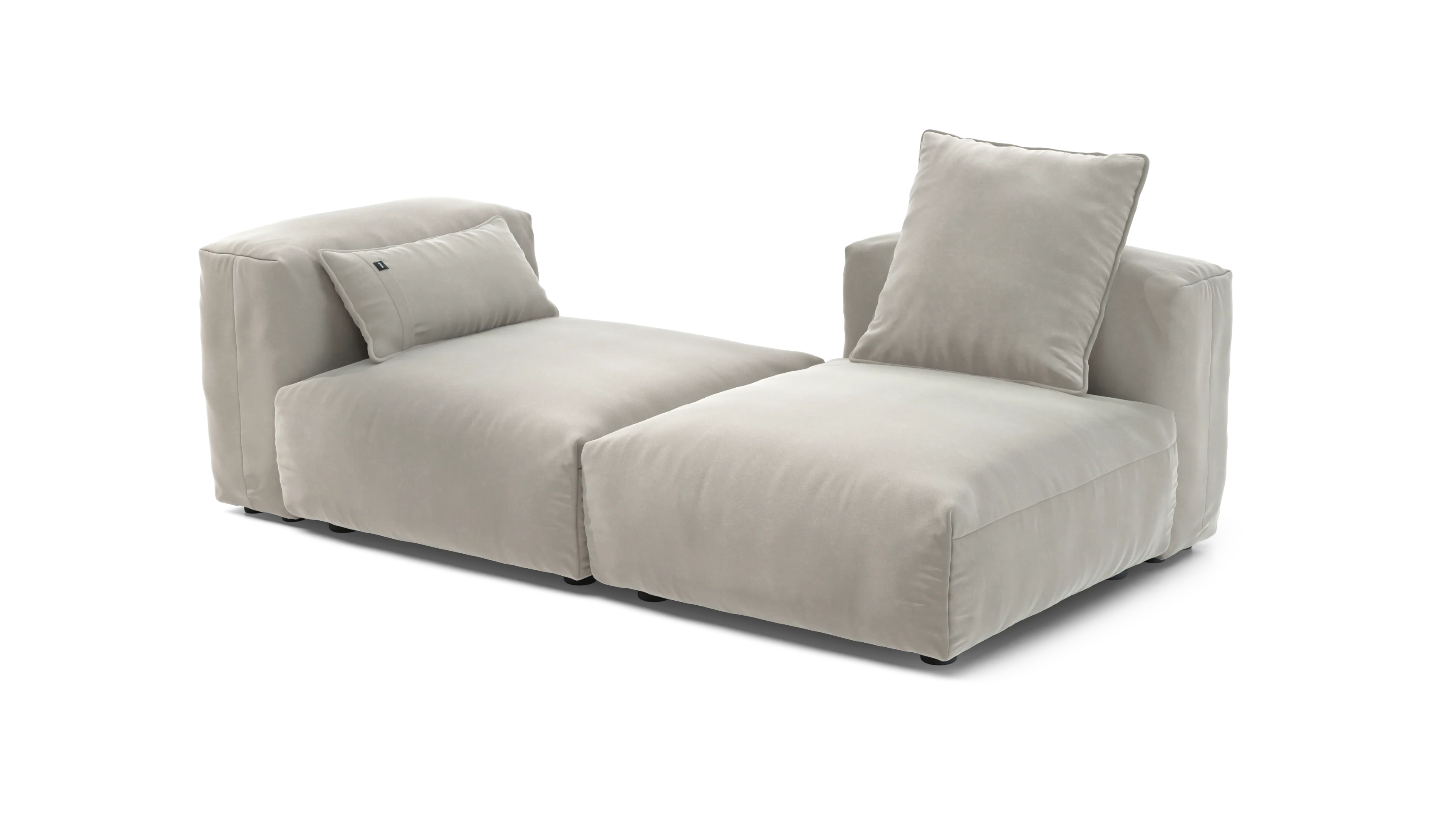 vetsak | Sofa Set 01 Medium - Suave - Clay | Modular Sofa | 2.5 Seater - Image 4