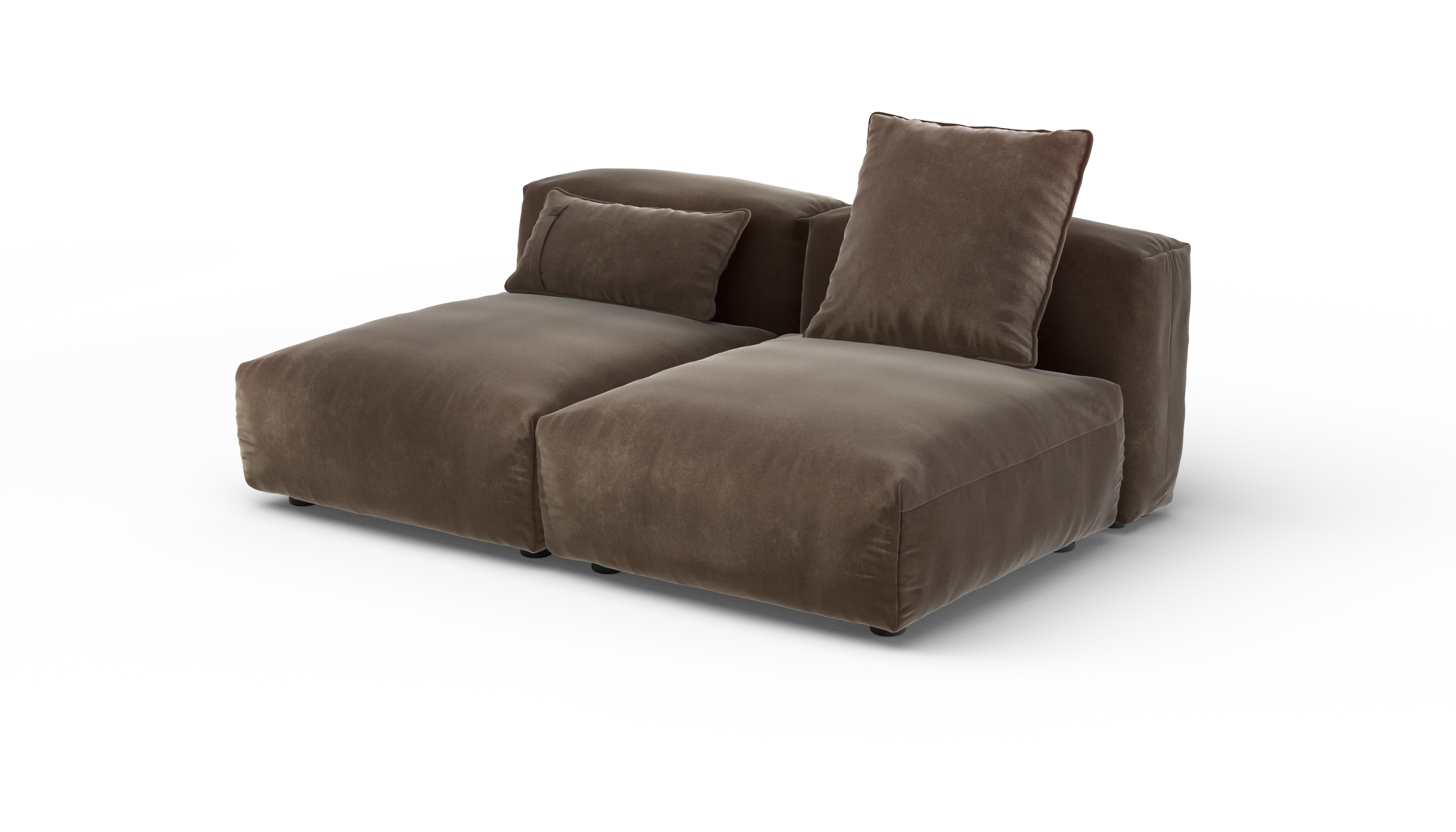 vetsak | Sofa Set 01 Medium - Suave - Espresso | Modular Sofa | 2.5 Seater - Image 3