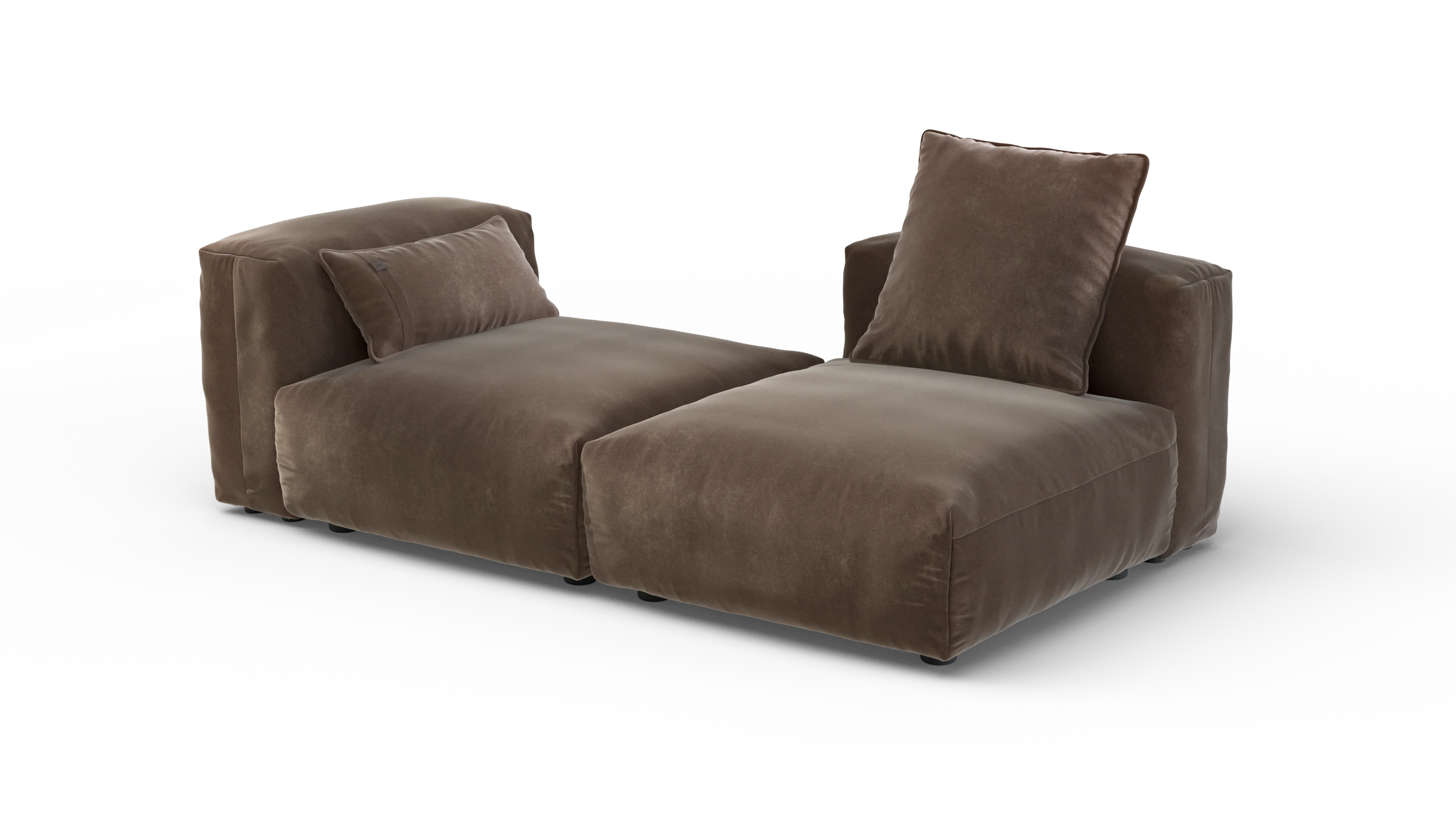 vetsak | Sofa Set 01 Medium - Suave - Espresso | Modular Sofa | 2.5 Seater - Image 4