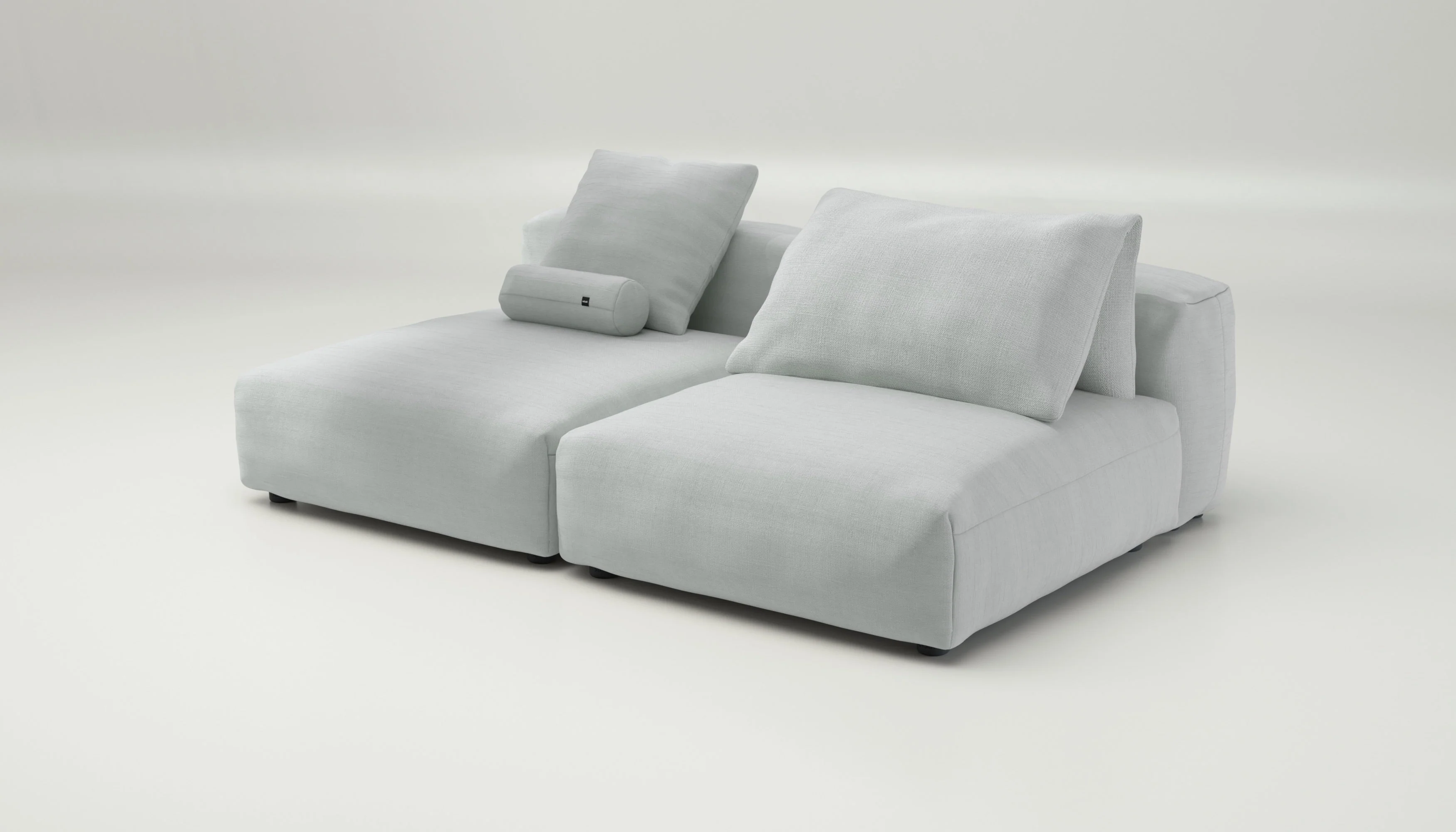 vetsak | Sofa Set 01 XLarge - Pique - Light Grey | Modular Sofa | 3.5 Seater - Image 3
