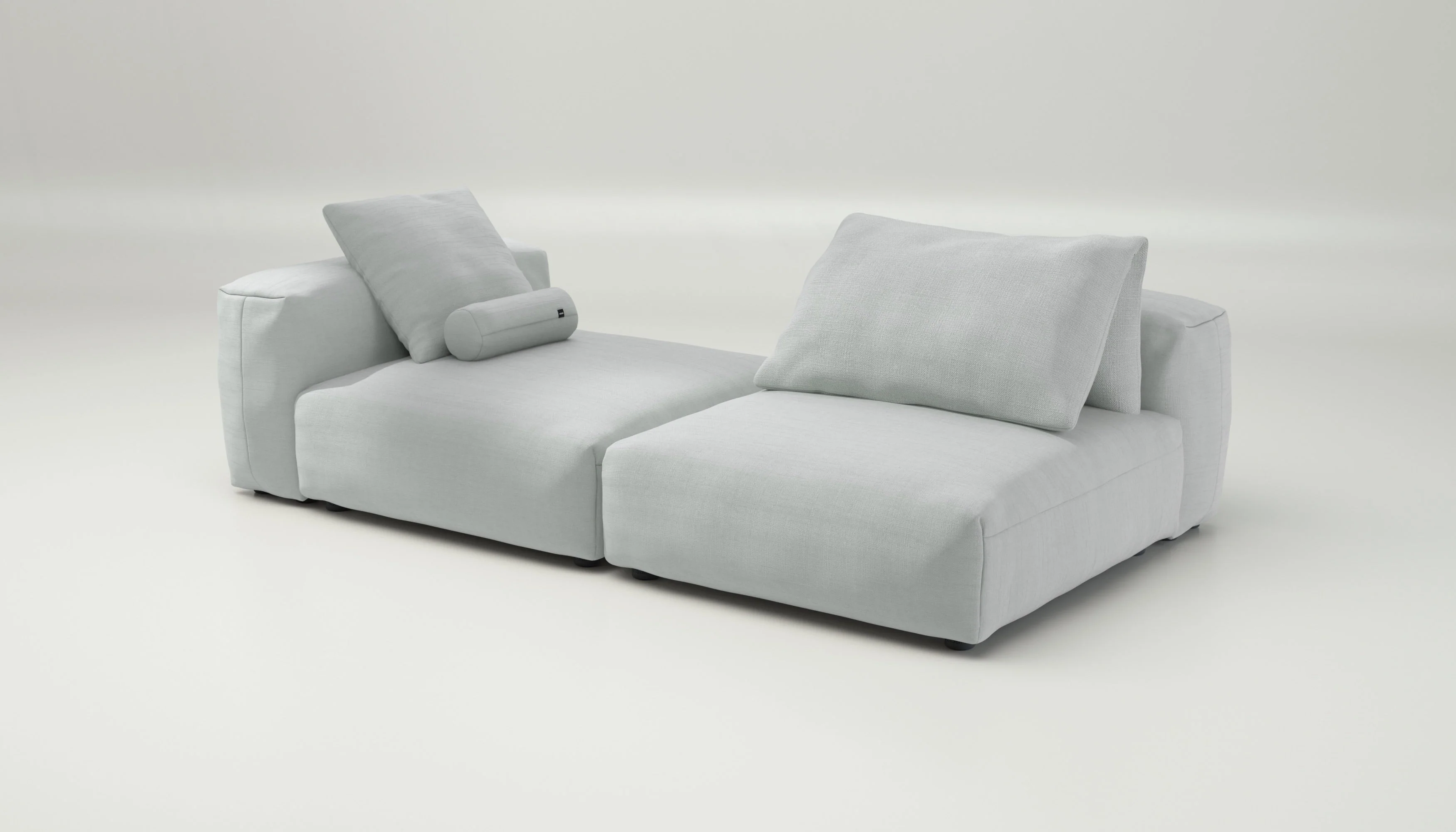 vetsak | Sofa Set 01 XLarge - Pique - Light Grey | Modular Sofa | 3.5 Seater - Image 4