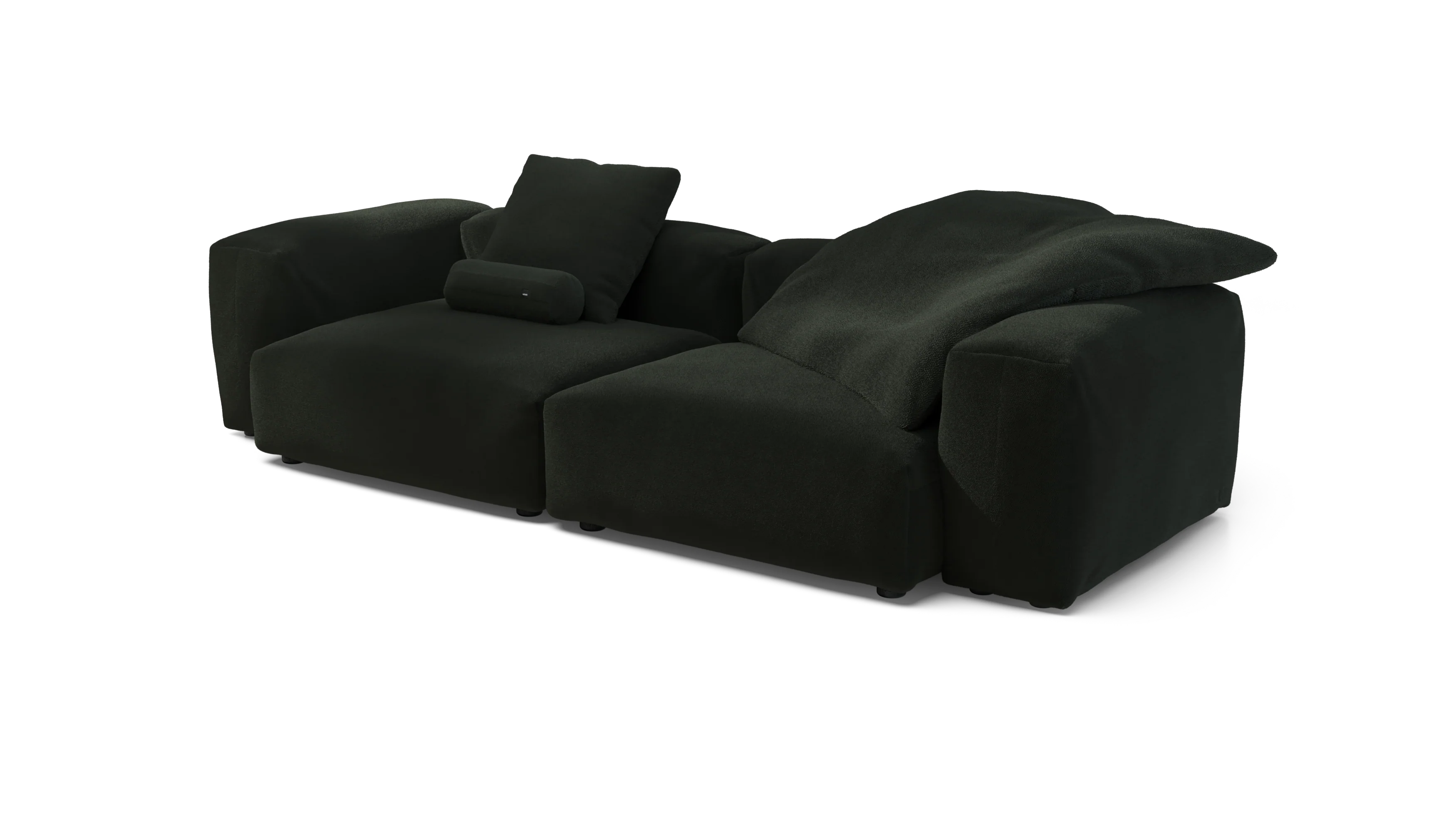 vetsak | Sofa Set 02 Large - Loop Loop - Mousse | Modular Sofa | 3.5 Seater | Big Sofa - Image 3