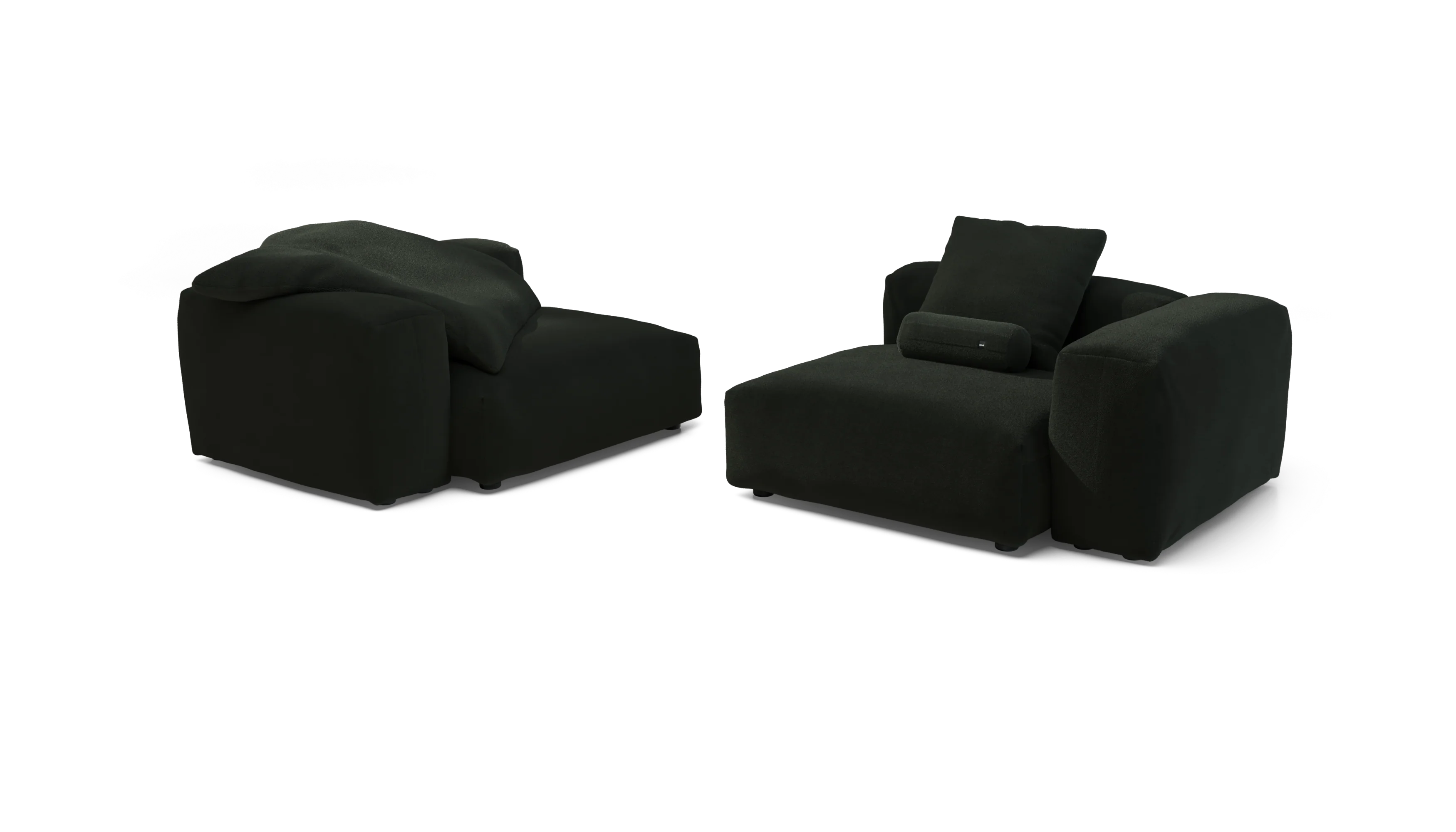 vetsak | Sofa Set 02 Large - Loop Loop - Mousse | Modular Sofa | 3.5 Seater | Big Sofa - Image 4