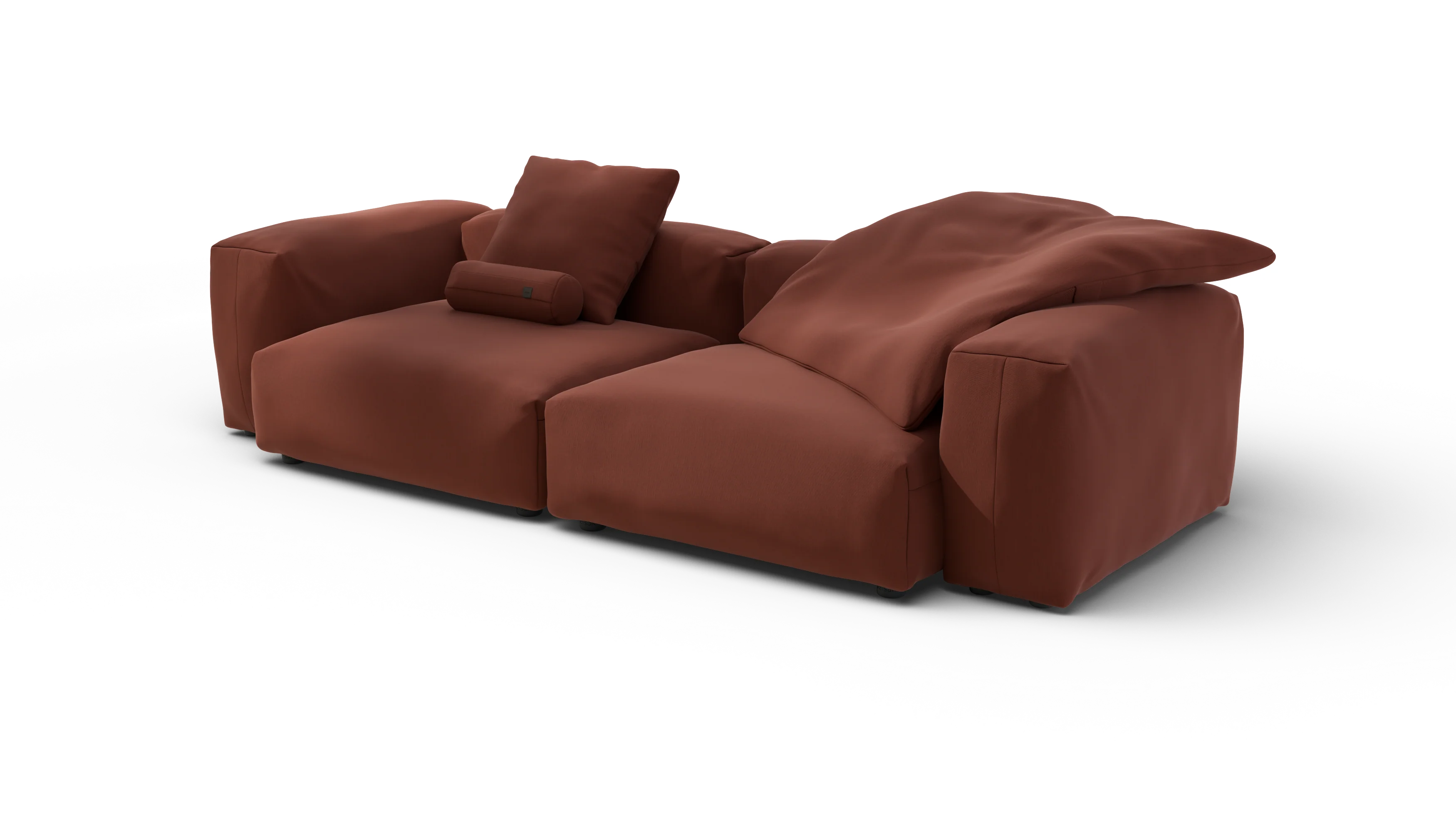 vetsak | Sofa Set 02 Large - Terrain - Saffron | Modular Sofa | 3.5 Seater | Big Sofa - Image 3