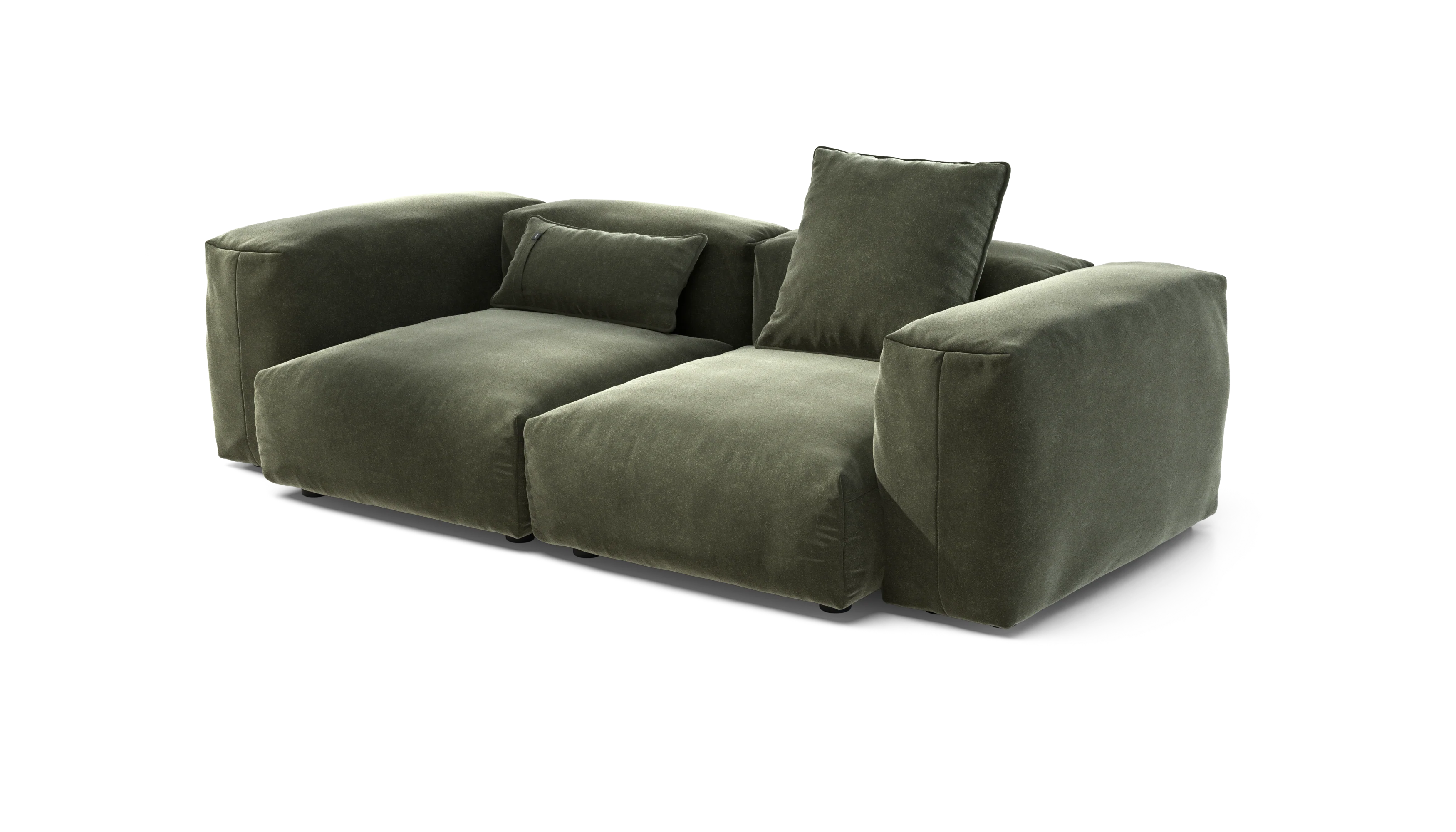 vetsak | Sofa Set 02 Medium - Suave - Pine | Modular Sofa | 2.5 Seater | Big Sofa - Image 3