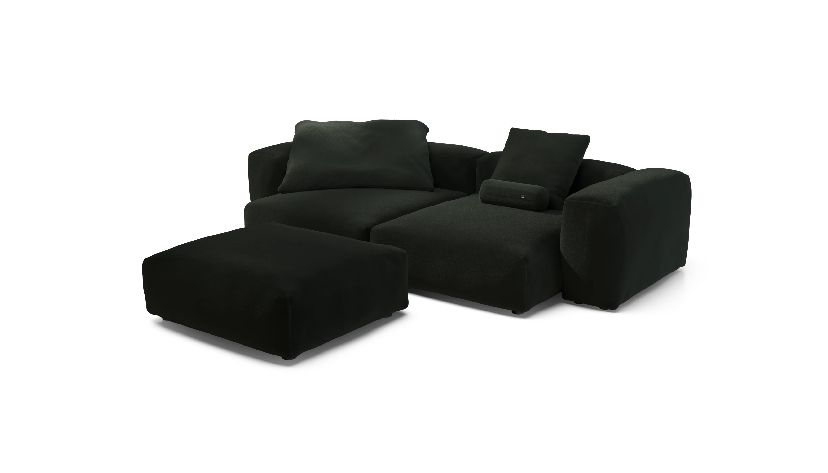 vetsak | Sofa Set 03 - Loop Loop - Mousse | Modular Sofa | 3.5 Seater | Big Sofa | Corner Sofa - Image 4