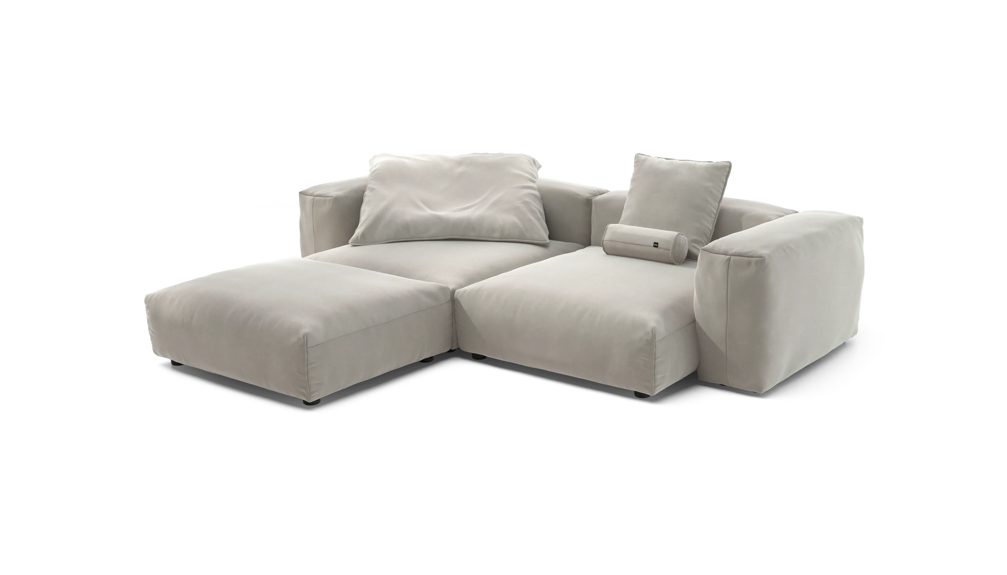 vetsak | Sofa Set 03 - Suave - Clay | Modular Sofa | 3.5 Seater | Big Sofa | Corner Sofa - Image 3