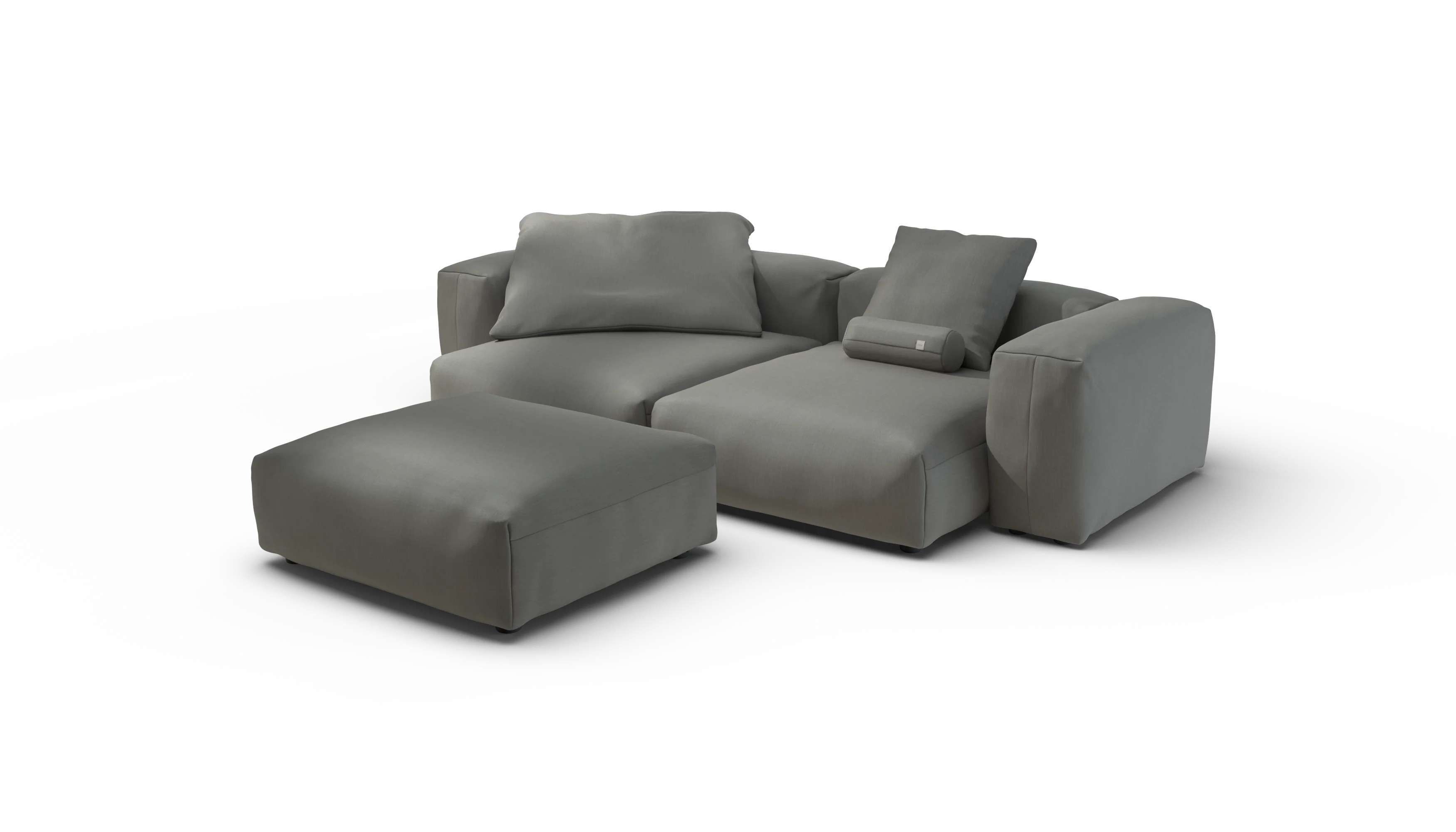 vetsak | Sofa Set 03 - Terrain - Flint | Modular Sofa | 3.5 Seater | Big Sofa | Corner Sofa - Image 4
