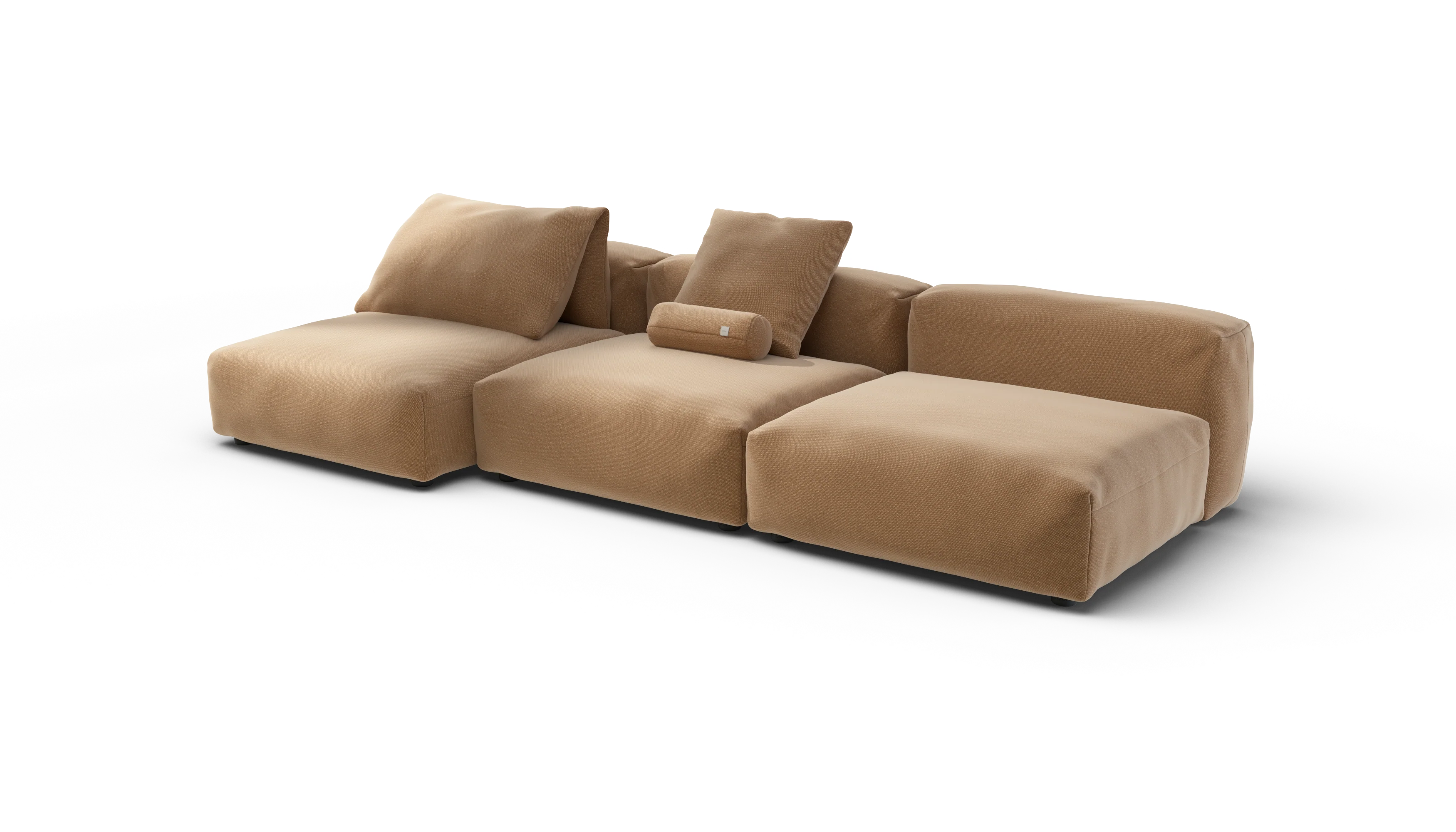 vetsak | Sofa Set 04 - Pique - Wheat | Modular Sofa | 5 Seater | Big Sofa - Image 3
