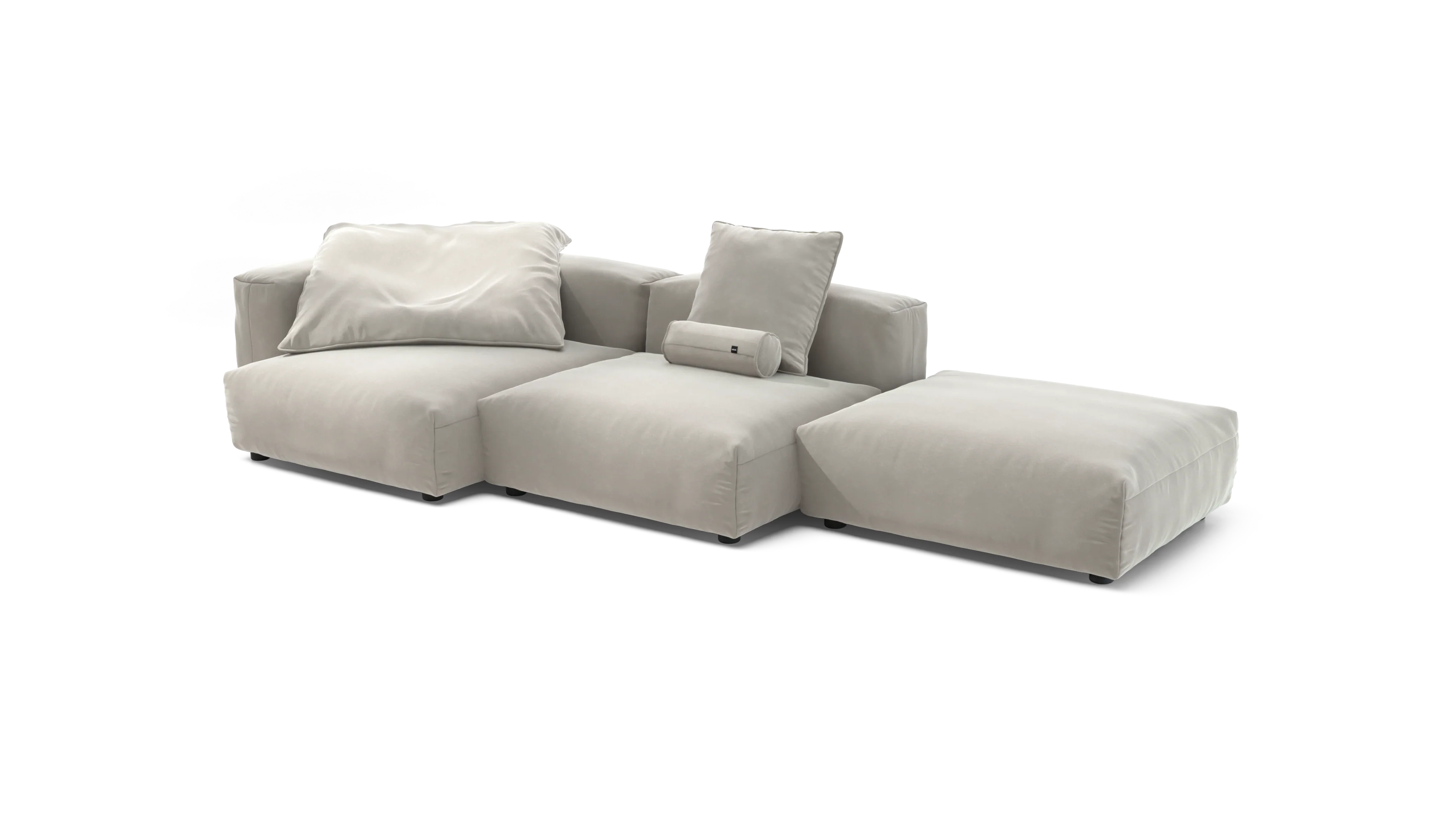 vetsak | Sofa Set 04 - Suave - Clay | Modular Sofa | 5 Seater | Big Sofa - Image 4