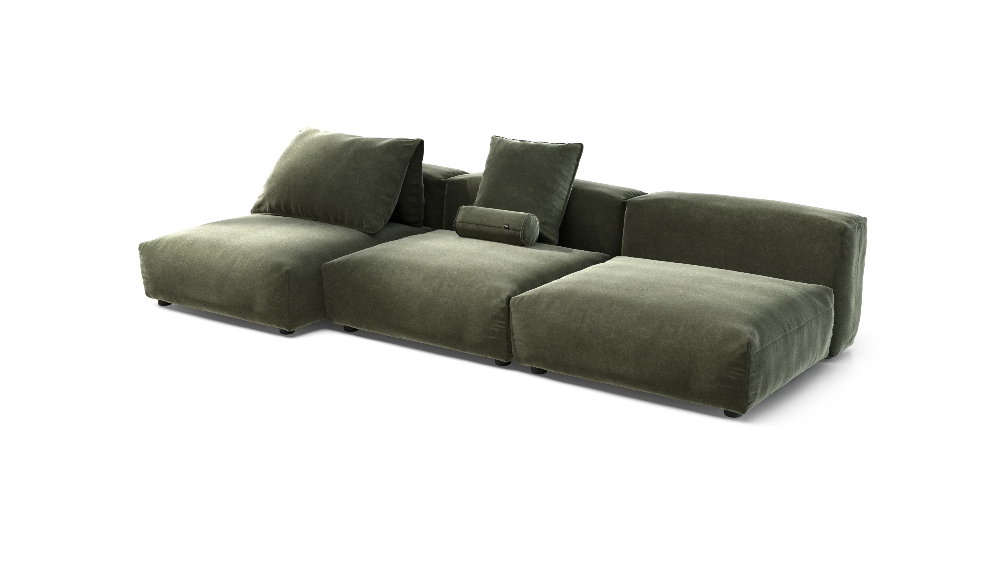 vetsak | Sofa Set 04 - Suave - Pine | Modular Sofa | 5 Seater | Big Sofa - Image 3