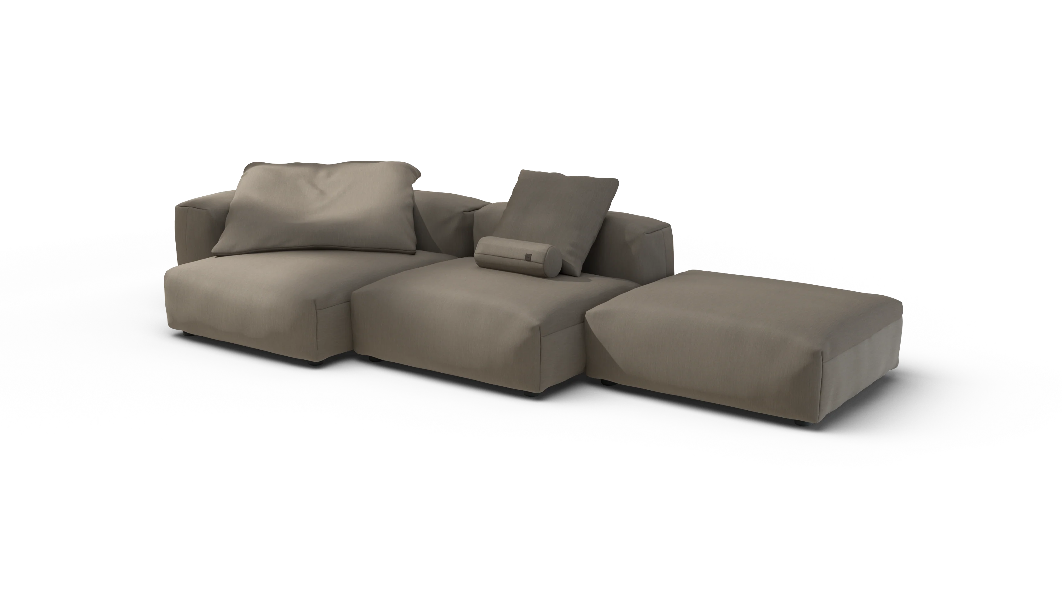 vetsak | Sofa Set 04 - Terrain - Driftwood | Modular Sofa | 5 Seater | Big Sofa - Image 4