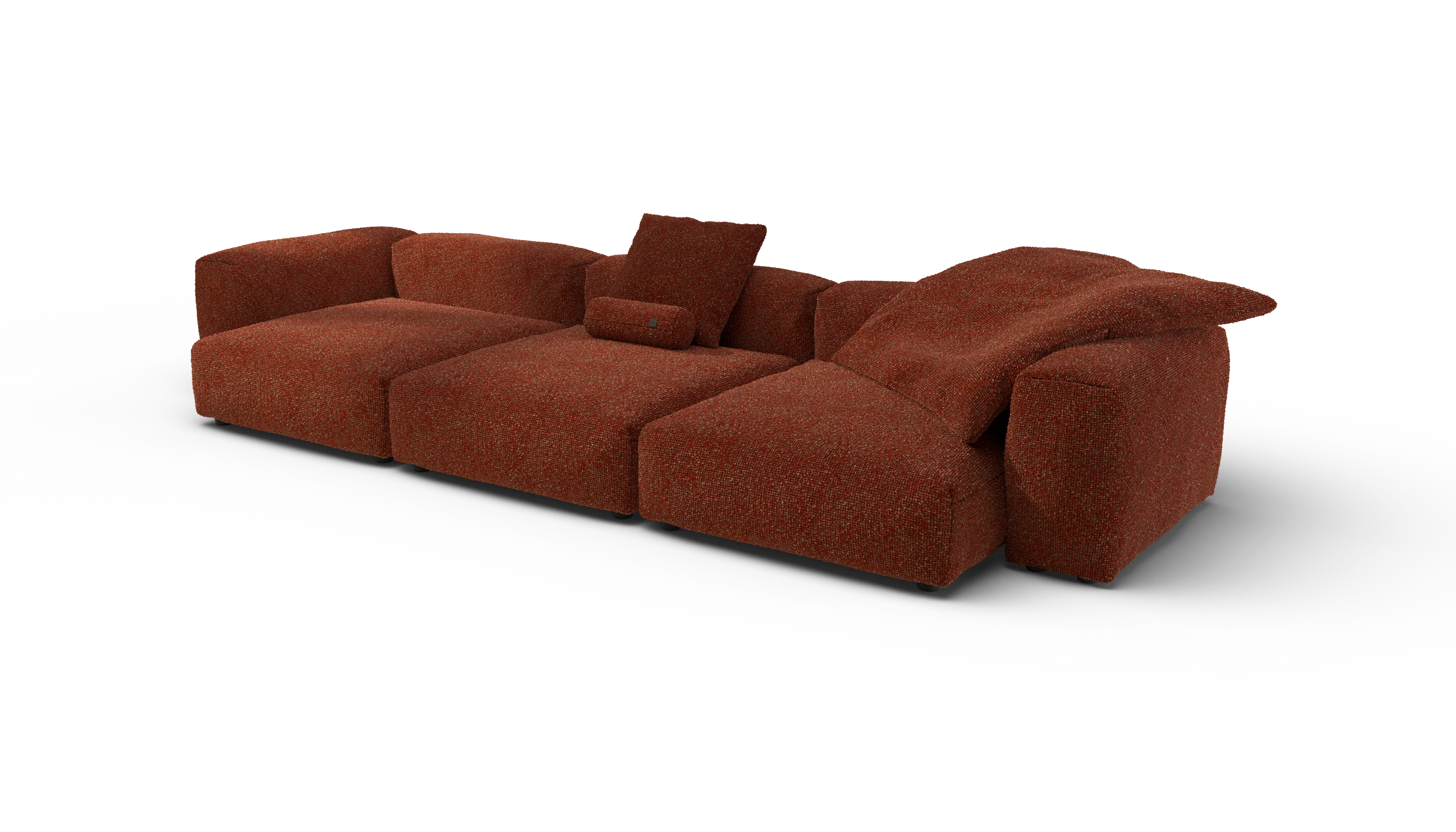 vetsak | Sofa Set 05 - Nub - Sienna | Modular Sofa | 5 Seater | Big Sofa | Corner Sofa - Image 3