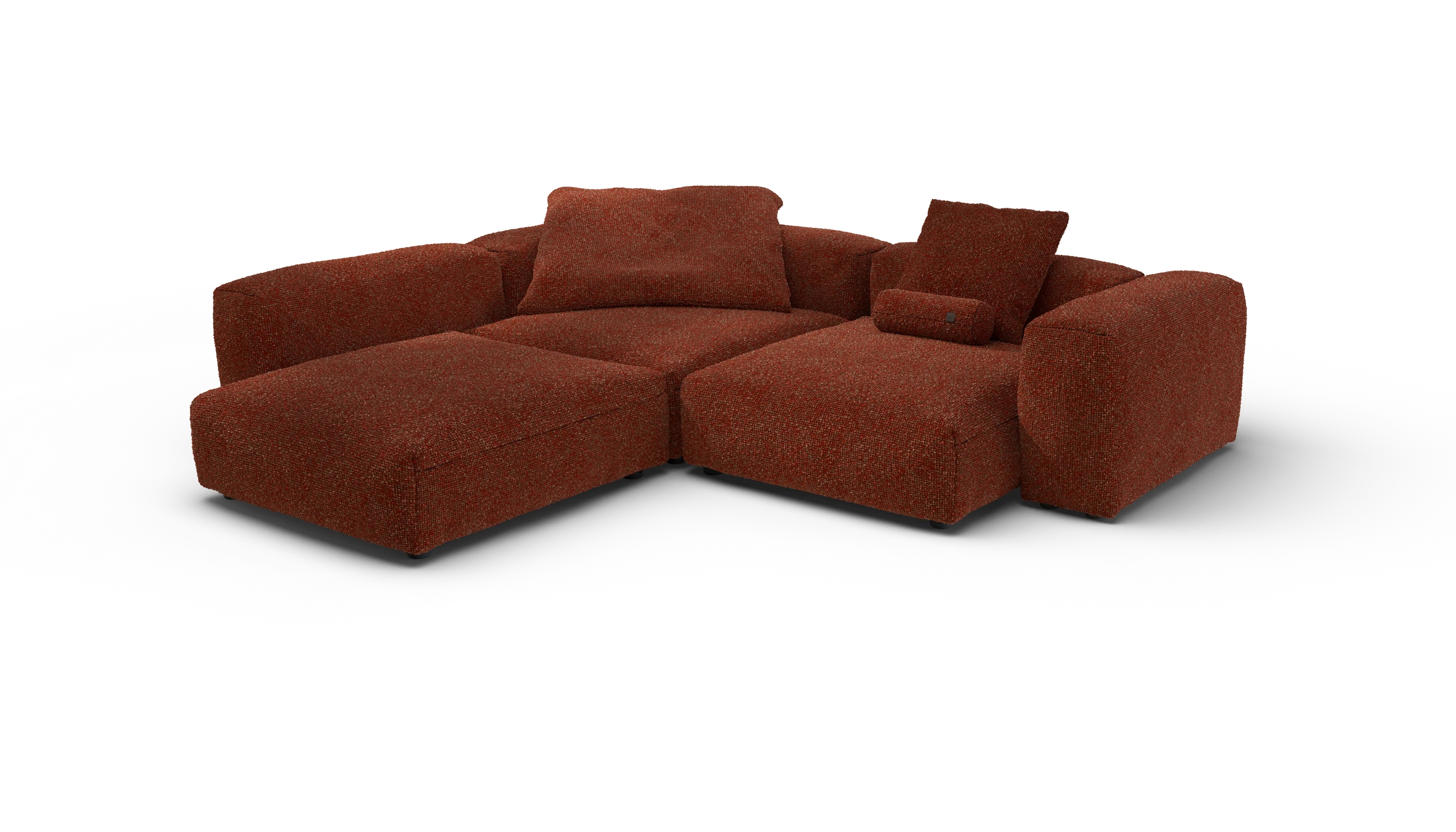 vetsak | Sofa Set 05 - Nub - Sienna | Modular Sofa | 5 Seater | Big Sofa | Corner Sofa - Image 4