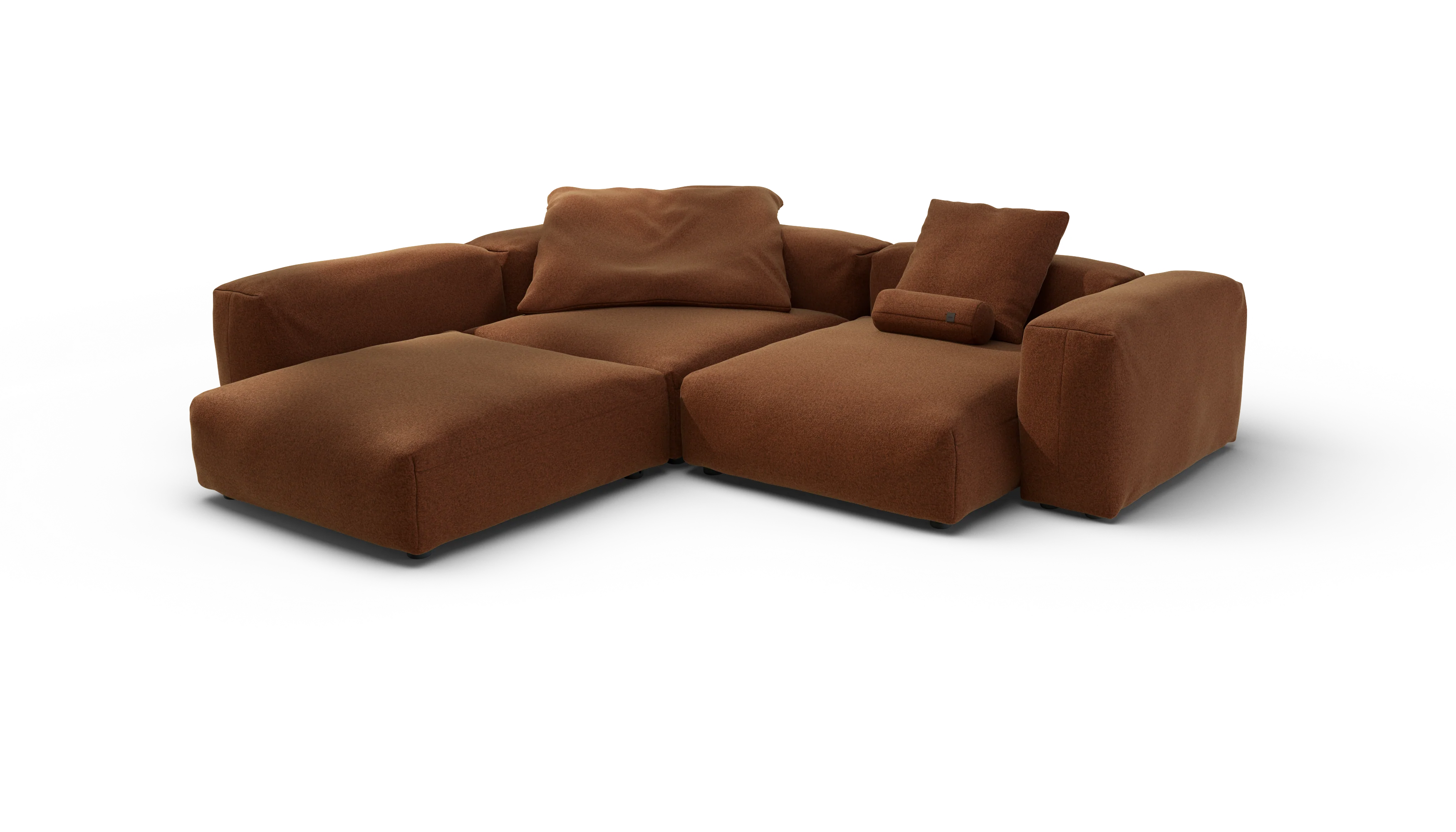 vetsak | Sofa Set 05 - Pebble - Sundried | Modular Sofa | 5 Seater | Big Sofa | Corner Sofa - Image 4