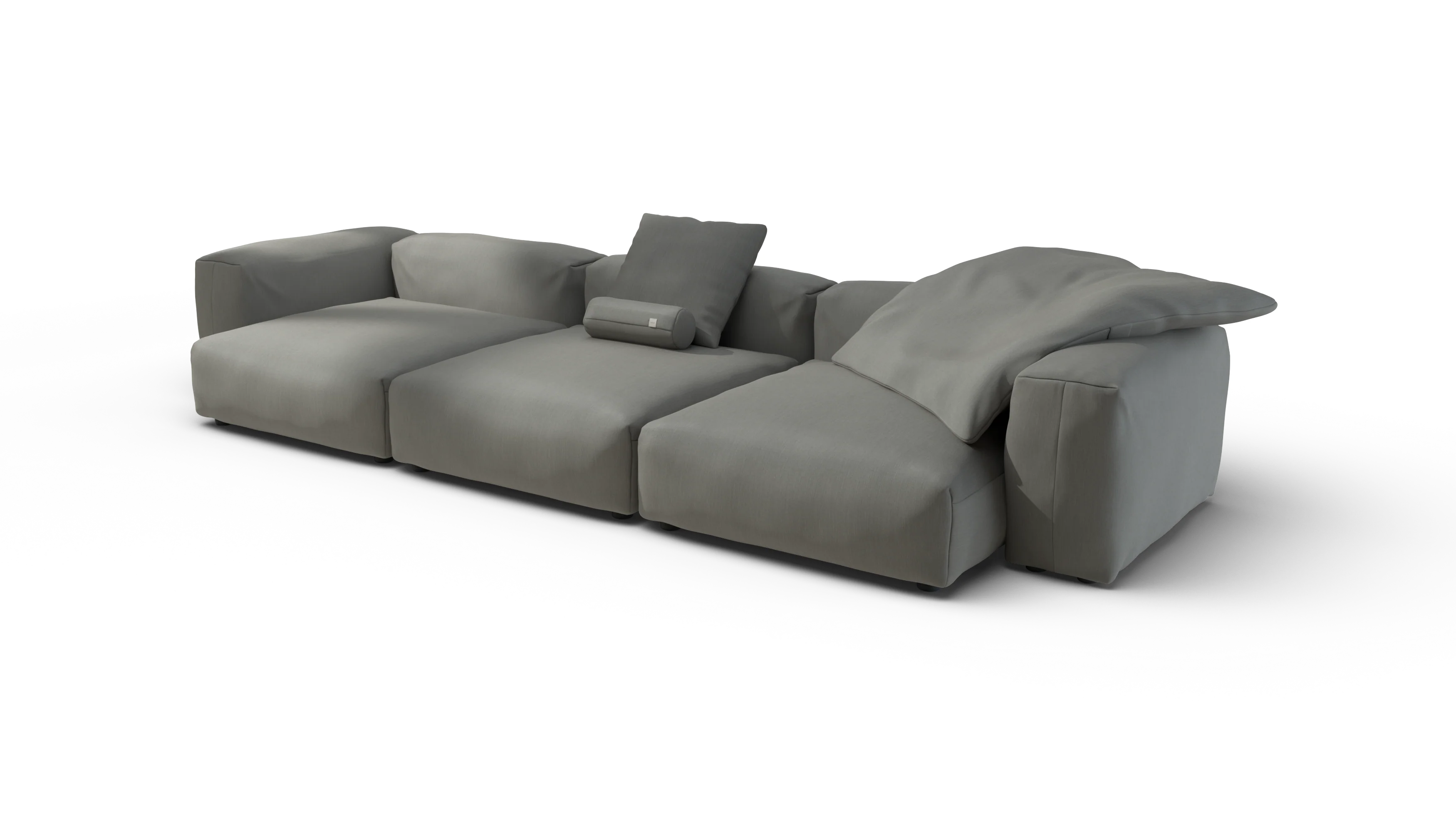 vetsak | Sofa Set 05 - Terrain - Flint | Modular Sofa | 5 Seater | Big Sofa | Corner Sofa - Image 3