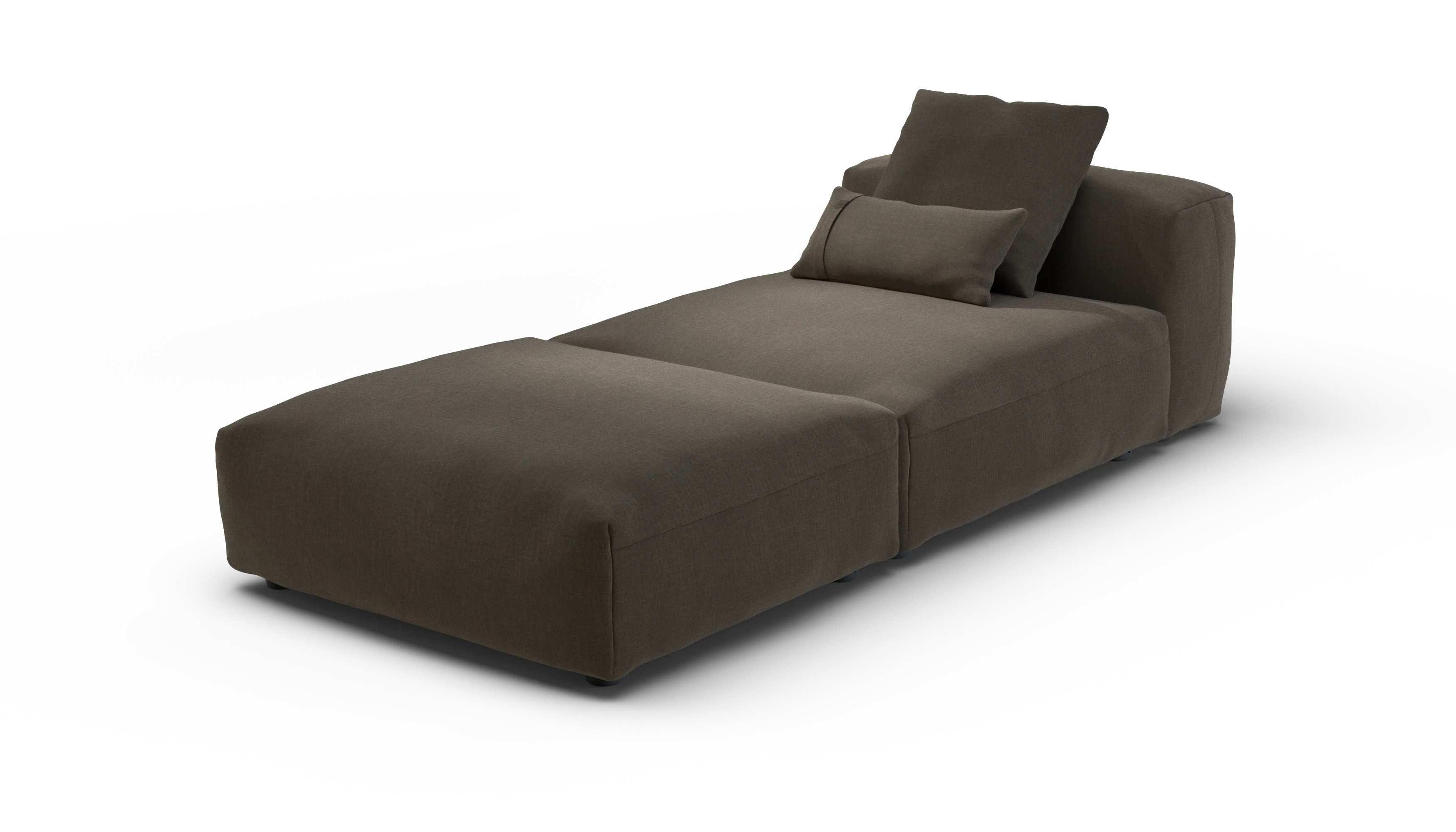 vetsak | Sofa Set 07 - Sun Lounger - Breeze - Brown | Modular Sofa | 2 Seater | Daybed | Chaiselounge - Image 3