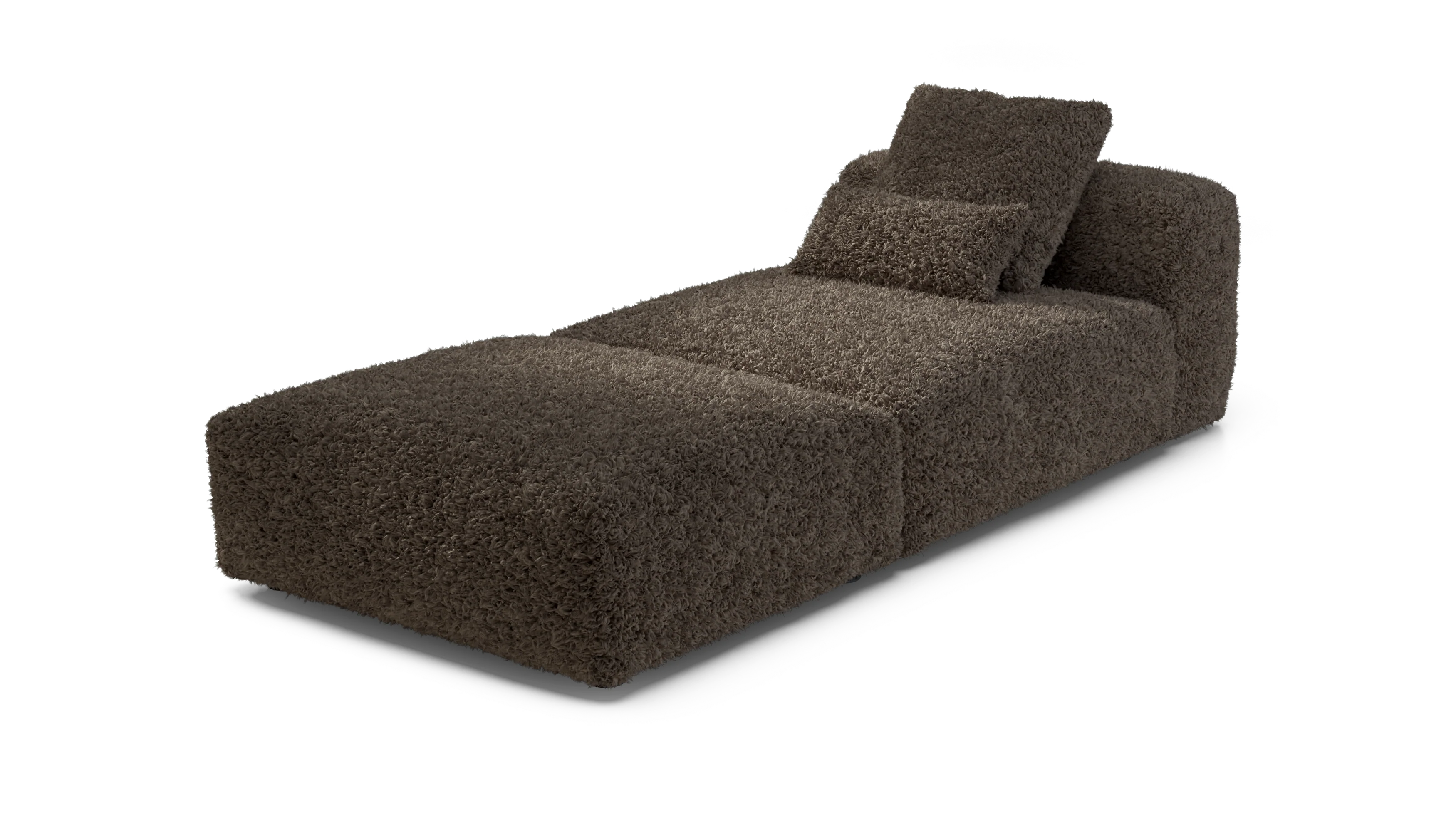 vetsak | Sofa Set 07 - Sun Lounger - Doodle - Cacao | Modular Sofa | 2 Seater | Daybed | Chaiselounge - Image 3