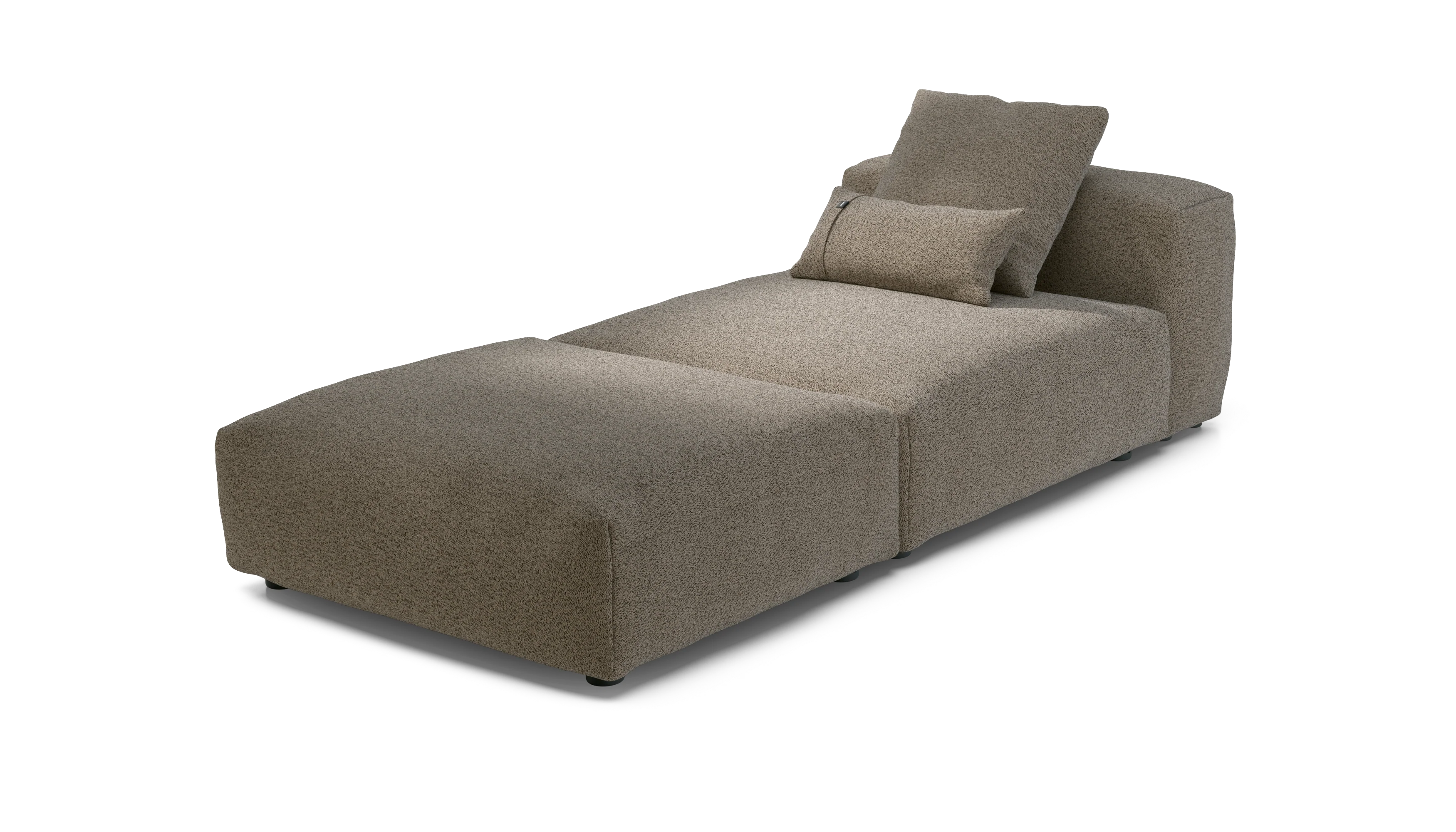 vetsak | Sofa Set 07 - Sun Lounger - Loop Loop - Taupe | Modular Sofa | 2 Seater | Daybed | Chaiselounge - Image 3