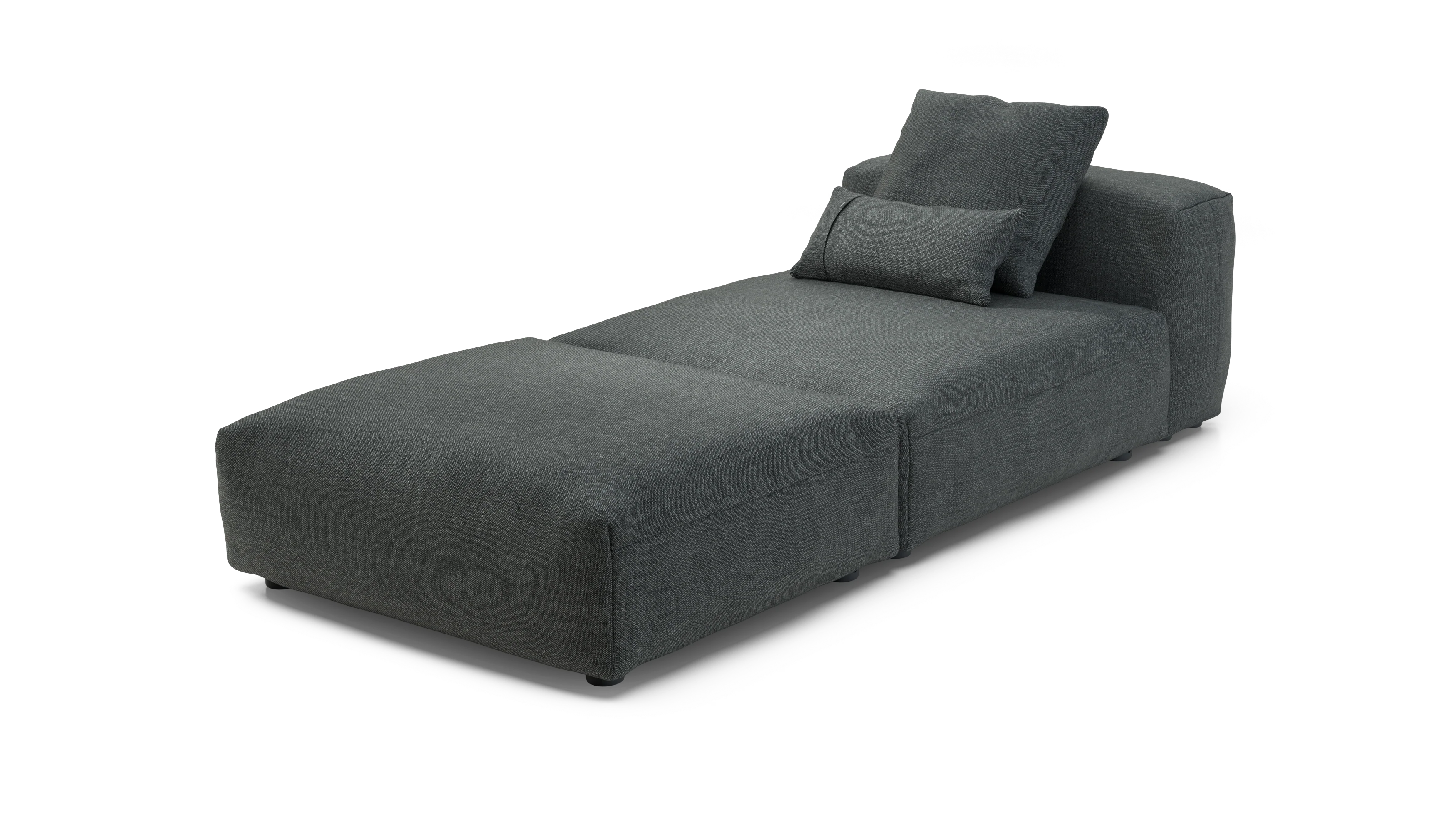 vetsak | Sofa Set 07 - Sun Lounger - Pique - Dark Grey | Modular Sofa | 2 Seater | Daybed | Chaiselounge - Image 3