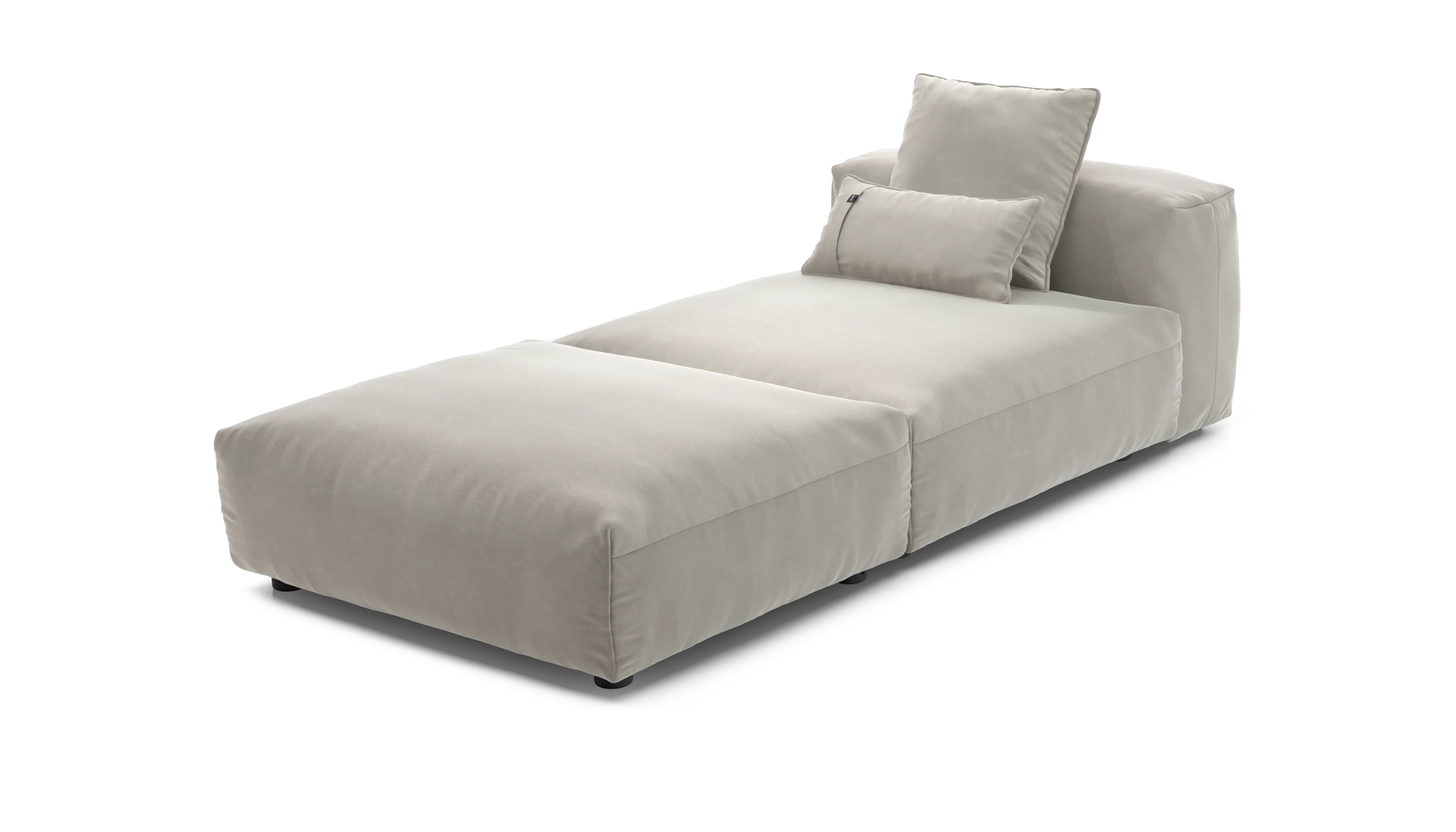 vetsak | Sofa Set 07 - Sun Lounger - Suave - Clay | Modular Sofa | 2 Seater | Daybed | Chaiselounge - Image 3