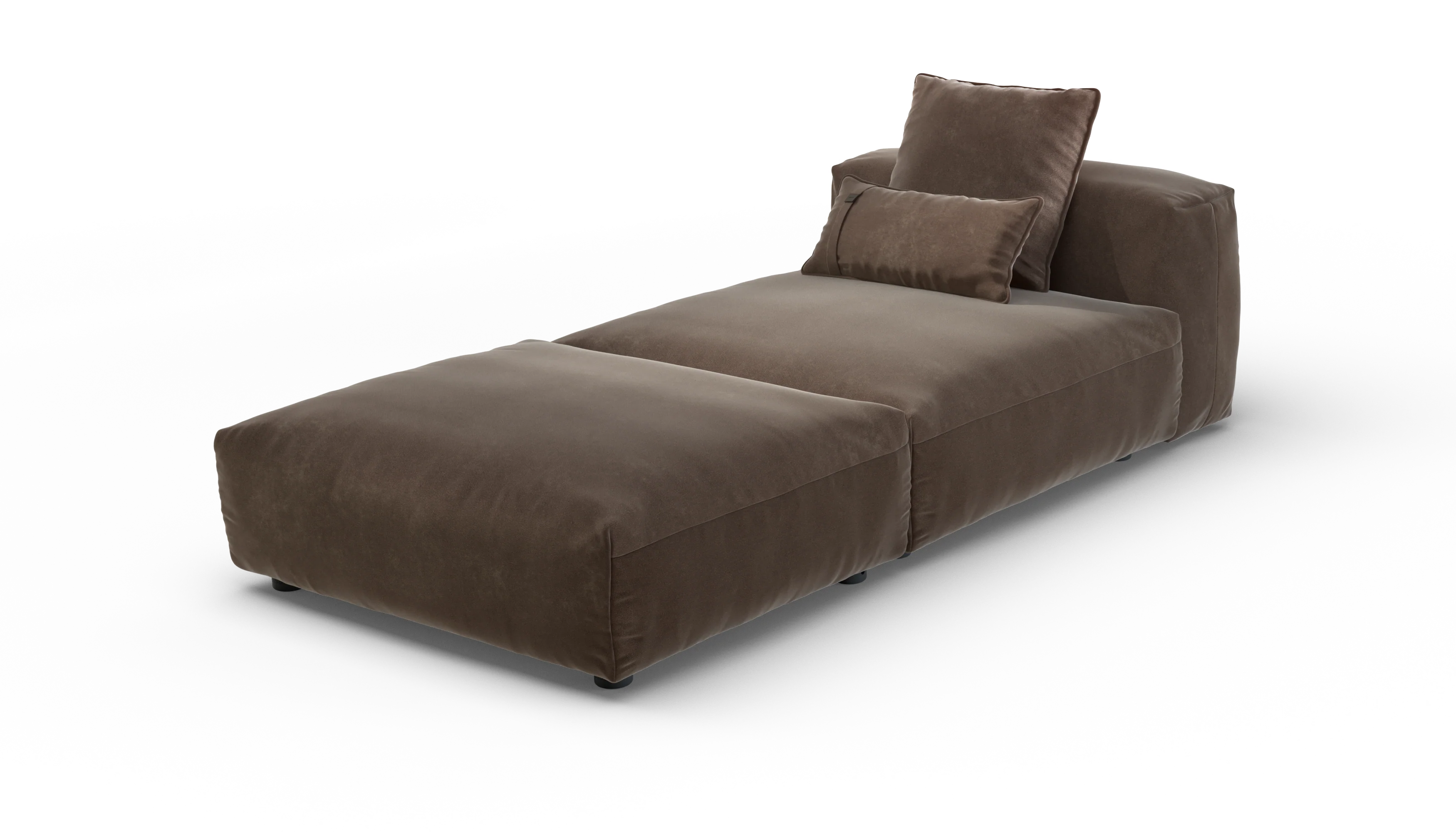 vetsak | Sofa Set 07 - Sun Lounger - Suave - Espresso | Modular Sofa | 2 Seater | Daybed | Chaiselounge - Image 3